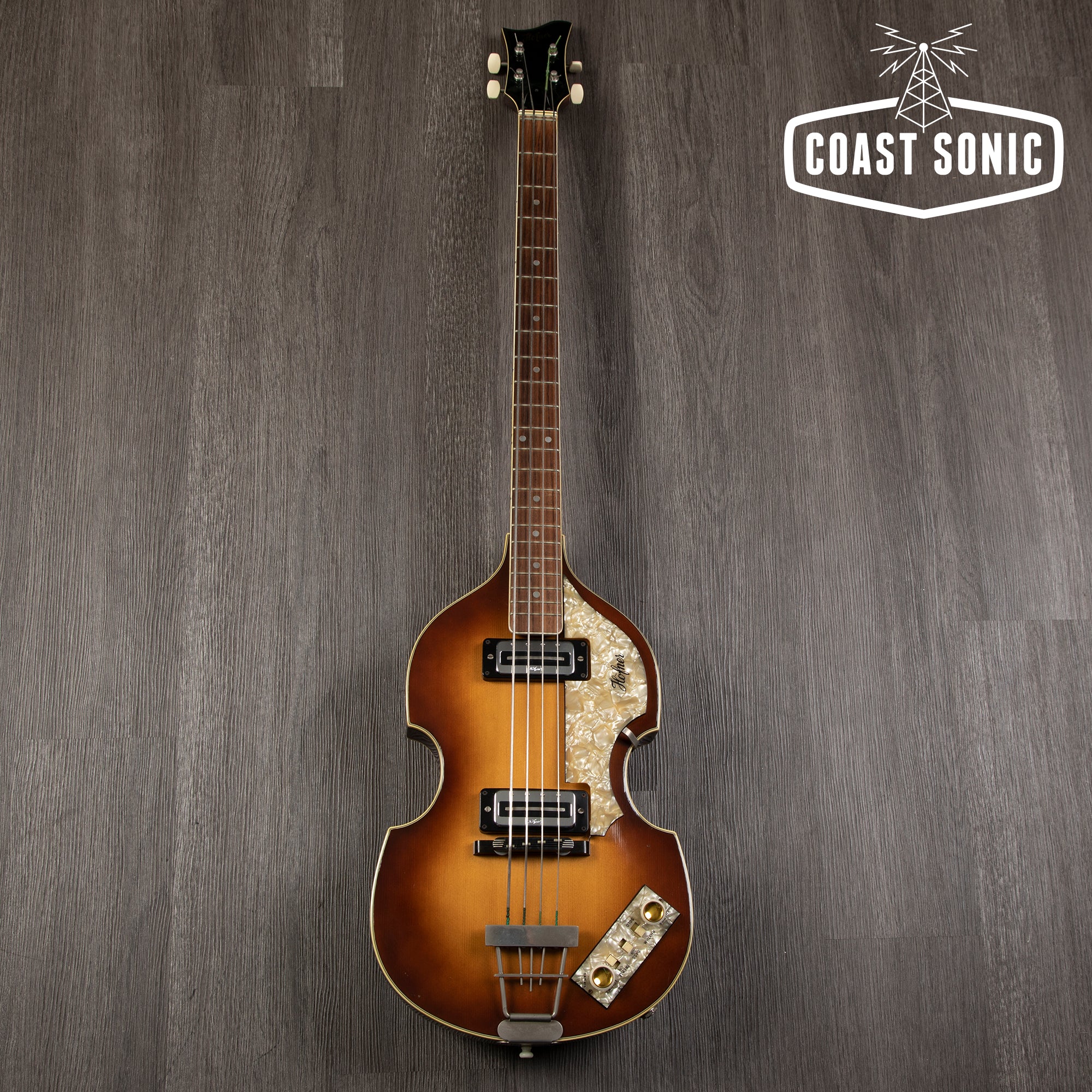 Vintage 1970 Hofner 500/1 Violin Bass Made in Germany Beatle Bass