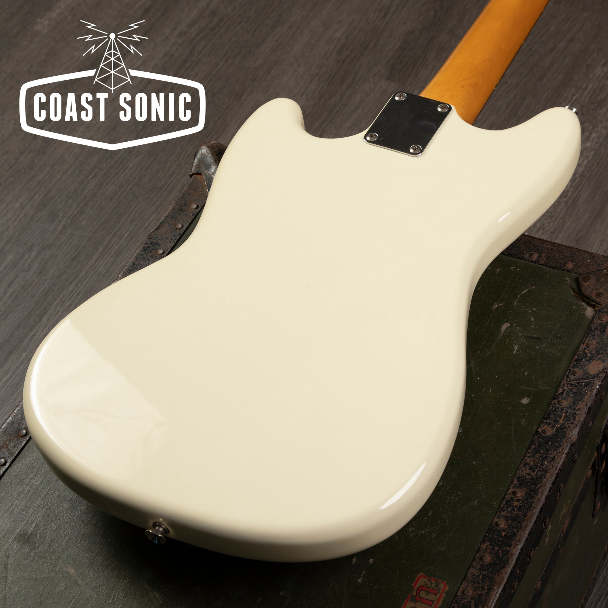 2006 Fender CIJ '65 Mustang Reissue Olympic White MG65 W/ Upgraded Electronics