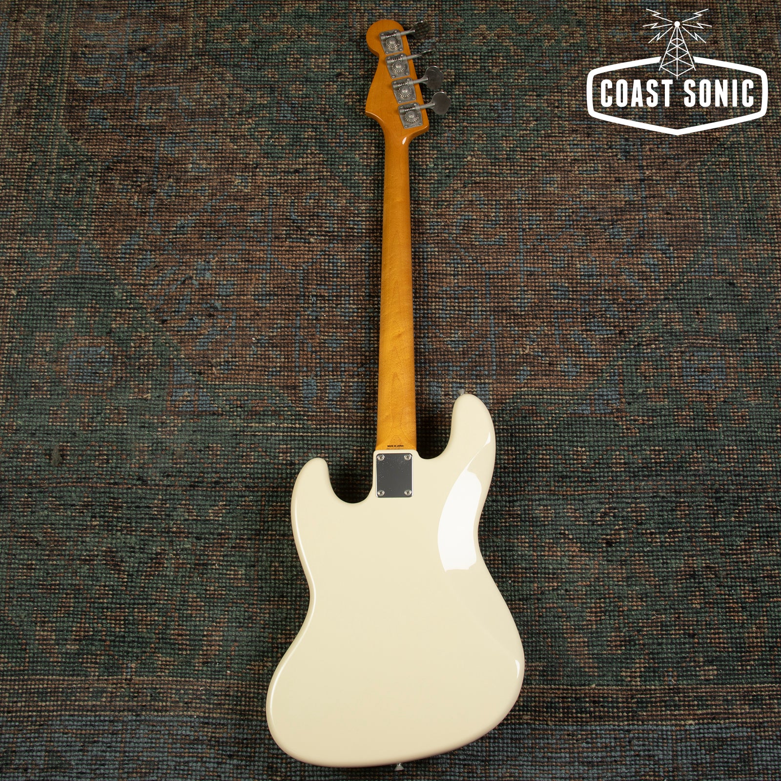 2010 Fender '62 Reissue Jazz Bass JB62 Made in Japan - Vintage White