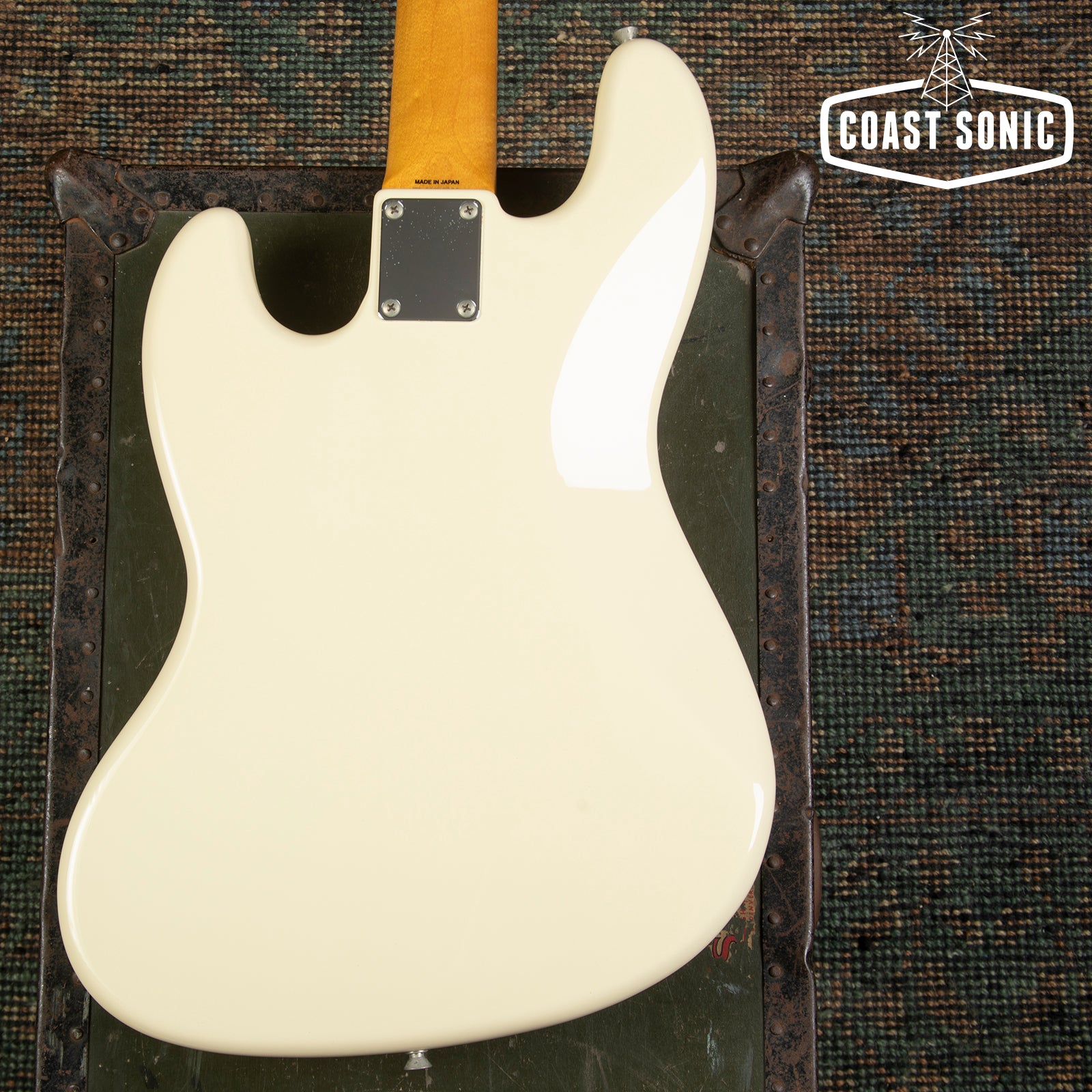 2010 Fender '62 Reissue Jazz Bass JB62 Made in Japan - Vintage White
