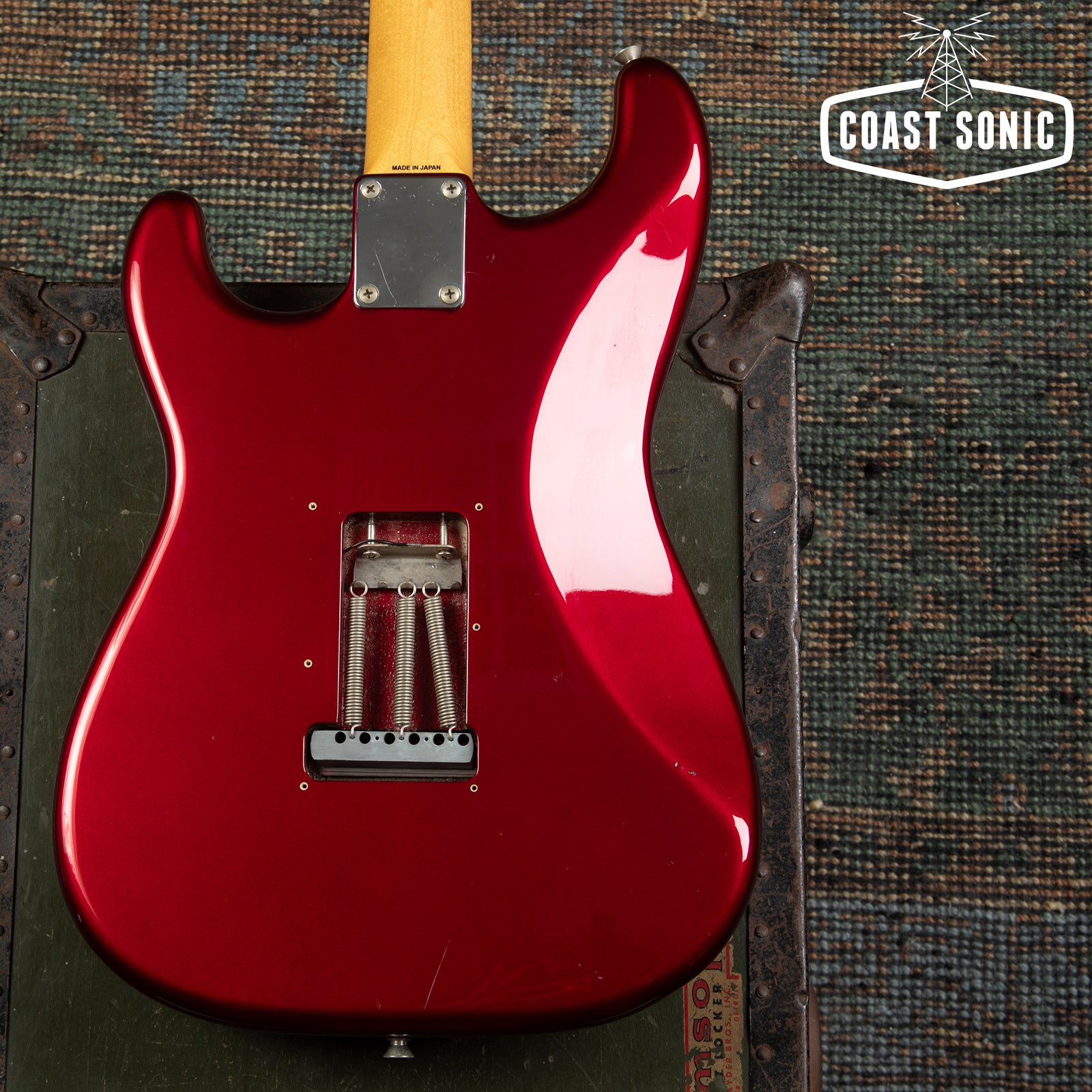 2014 Fender '62 Reissue Stratocaster ST62 Made in Japan - Candy Apple Red