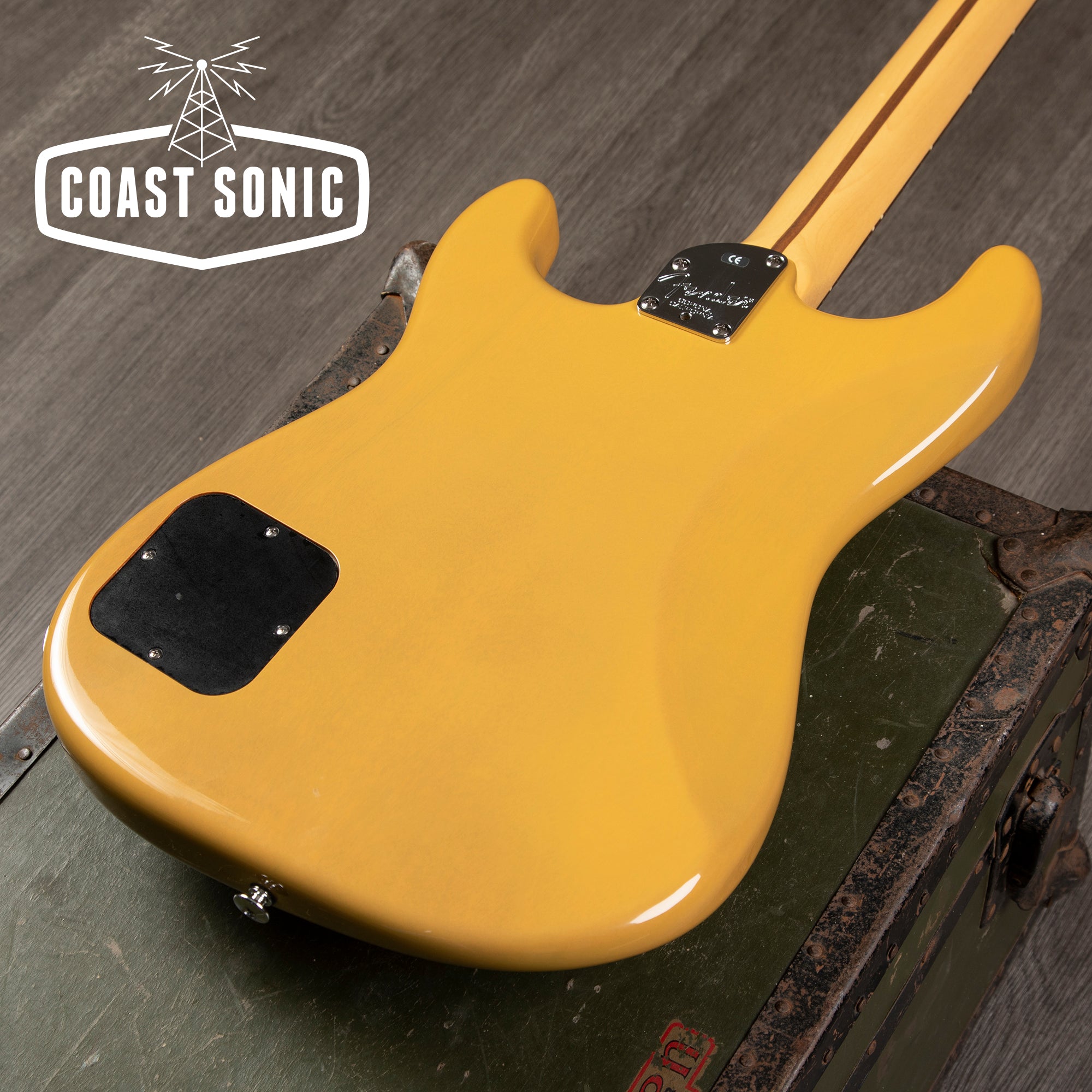 2003 Fender American Stratosonic Dove I USA TV Yellow Junior