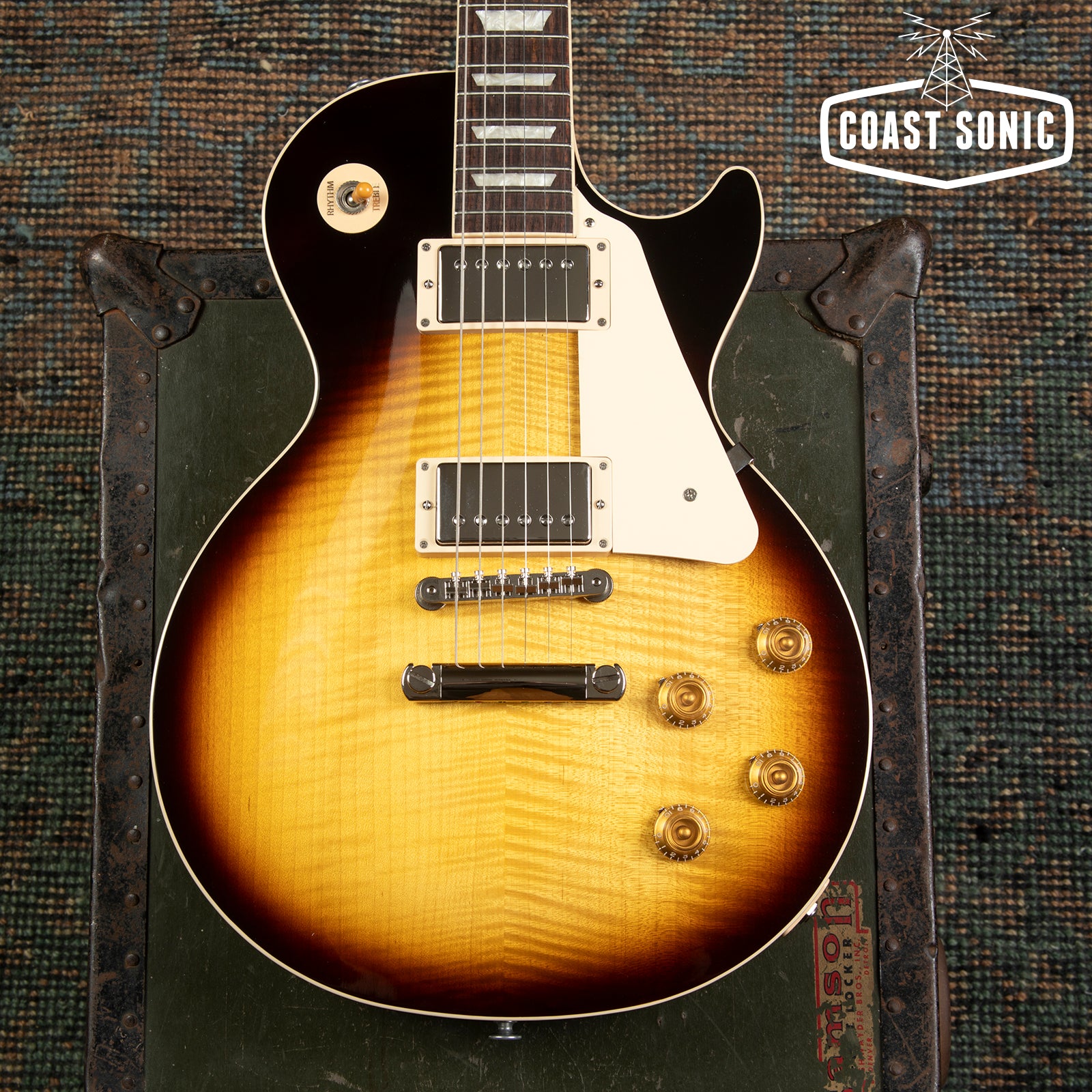 2022 Gibson Les Paul Standard '50s Figured Top Tobacco Burst, near mint