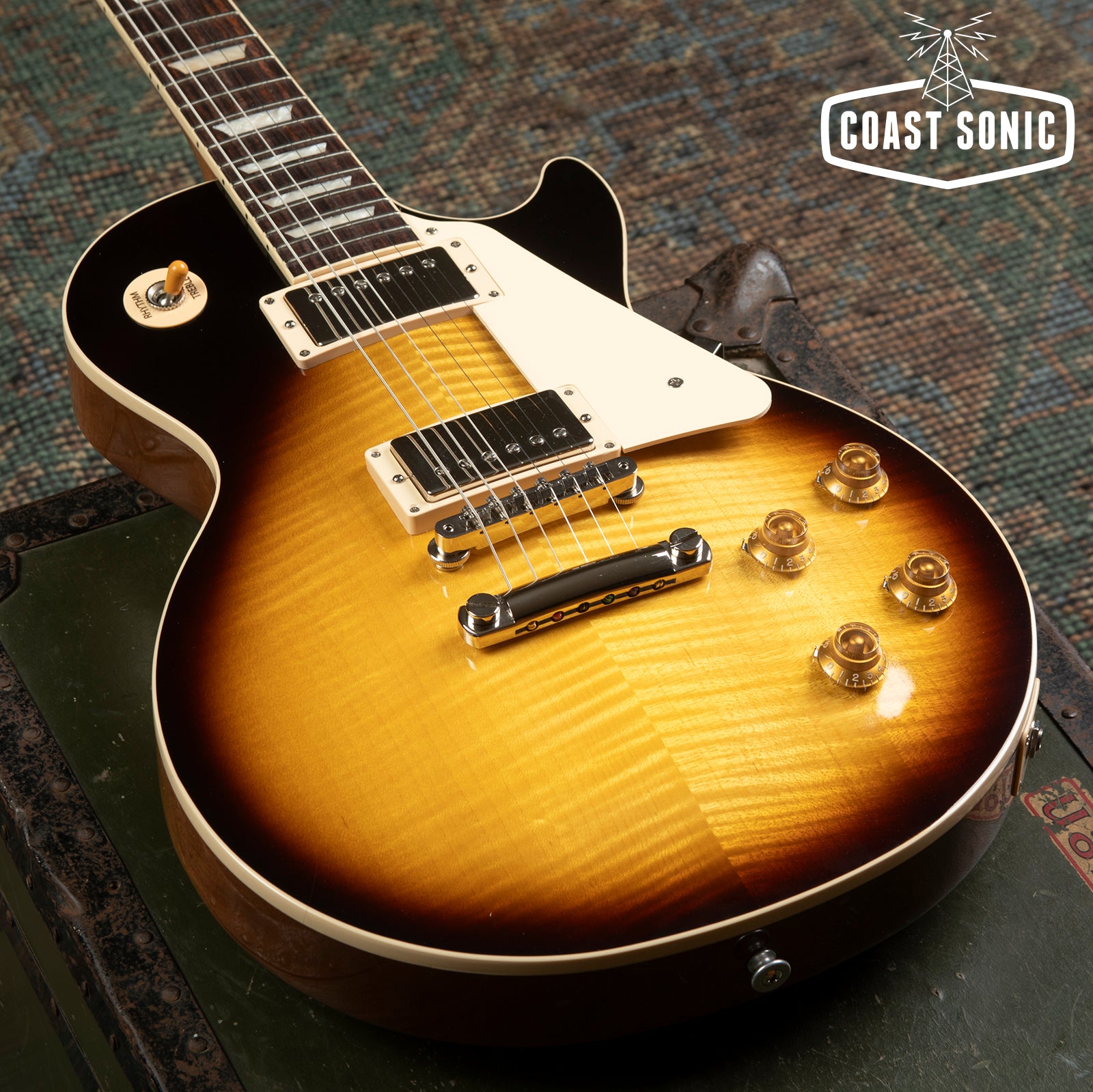 2022 Gibson Les Paul Standard '50s Figured Top Tobacco Burst, near mint