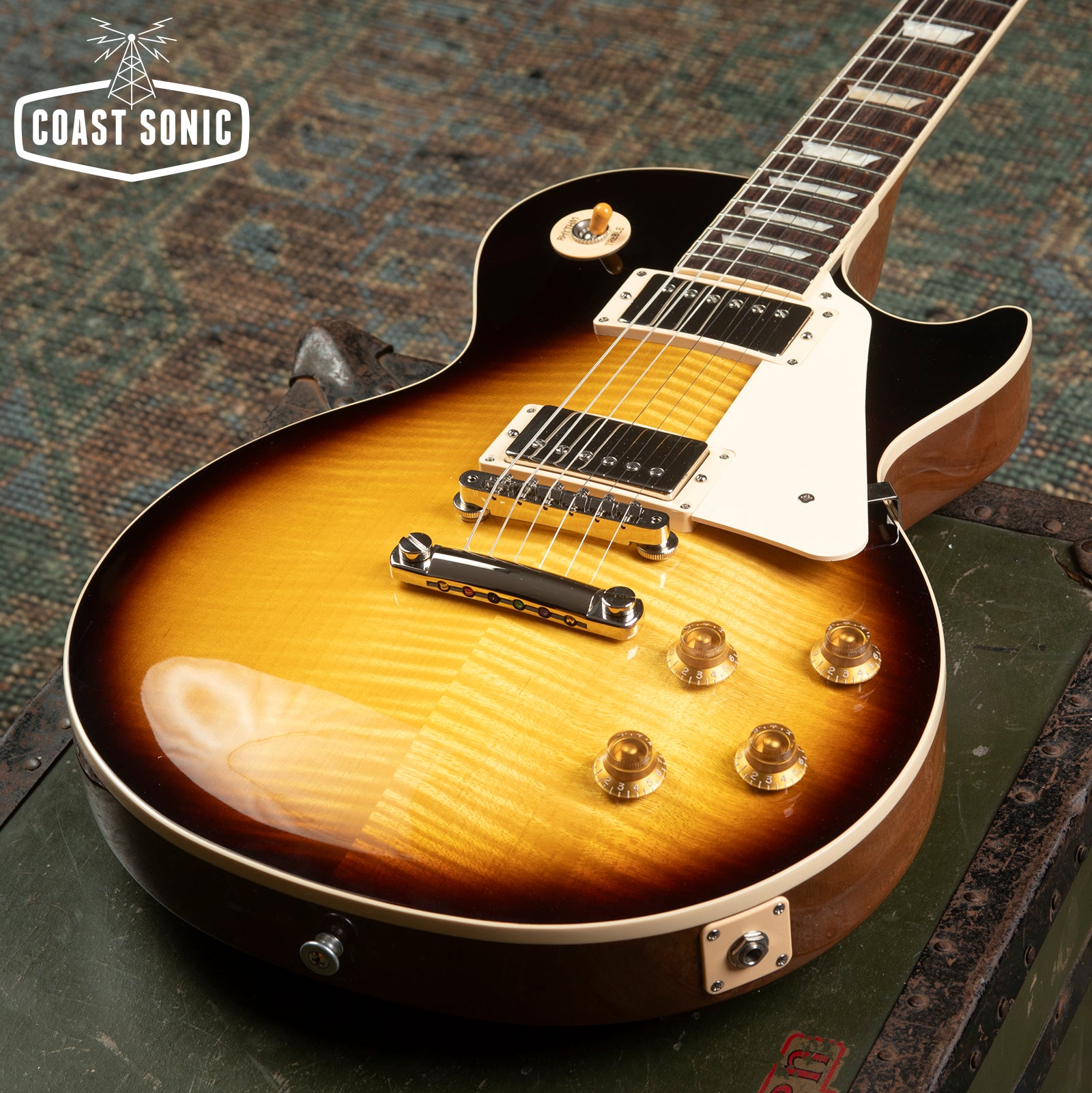 2022 Gibson Les Paul Standard '50s Figured Top Tobacco Burst, near mint