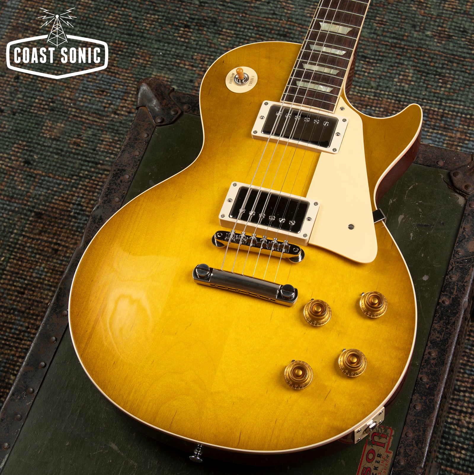 2022 Gibson Custom Shop 1958 Reissue Les Paul LPR-8 R8 - Lemon Burst
