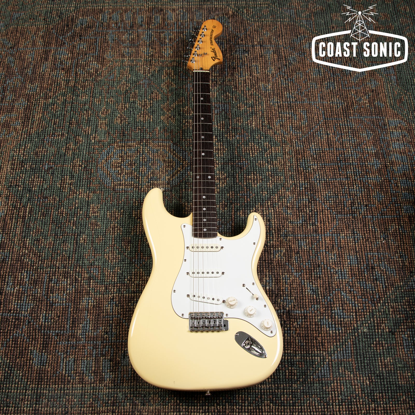 1986 Fender '72 Vintage Reissue Stratocaster ST72-55 made in Japan - Vintage White