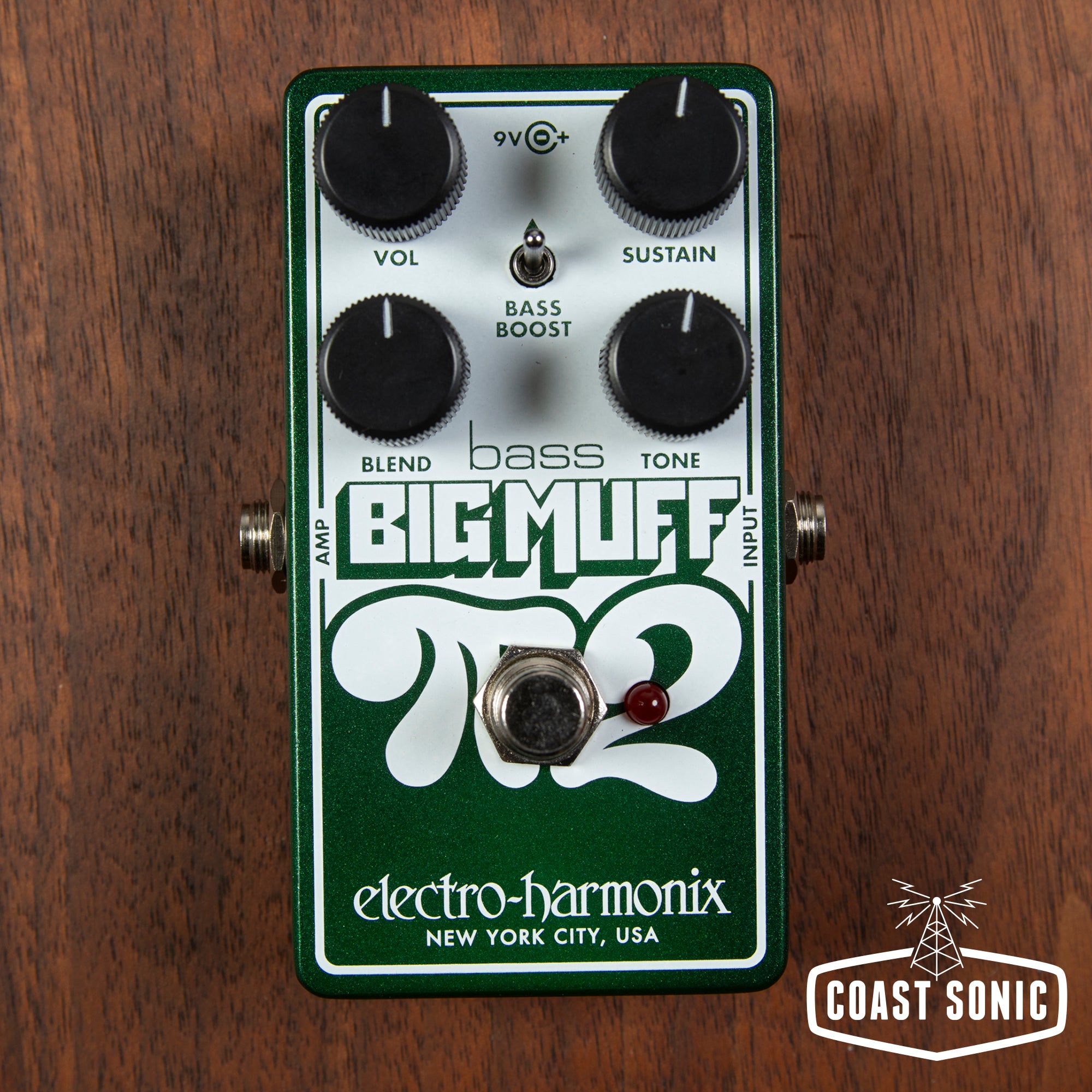 Electro-Harmonix Bass Big Muff Pi 2 Dual Op Amp Fuzz