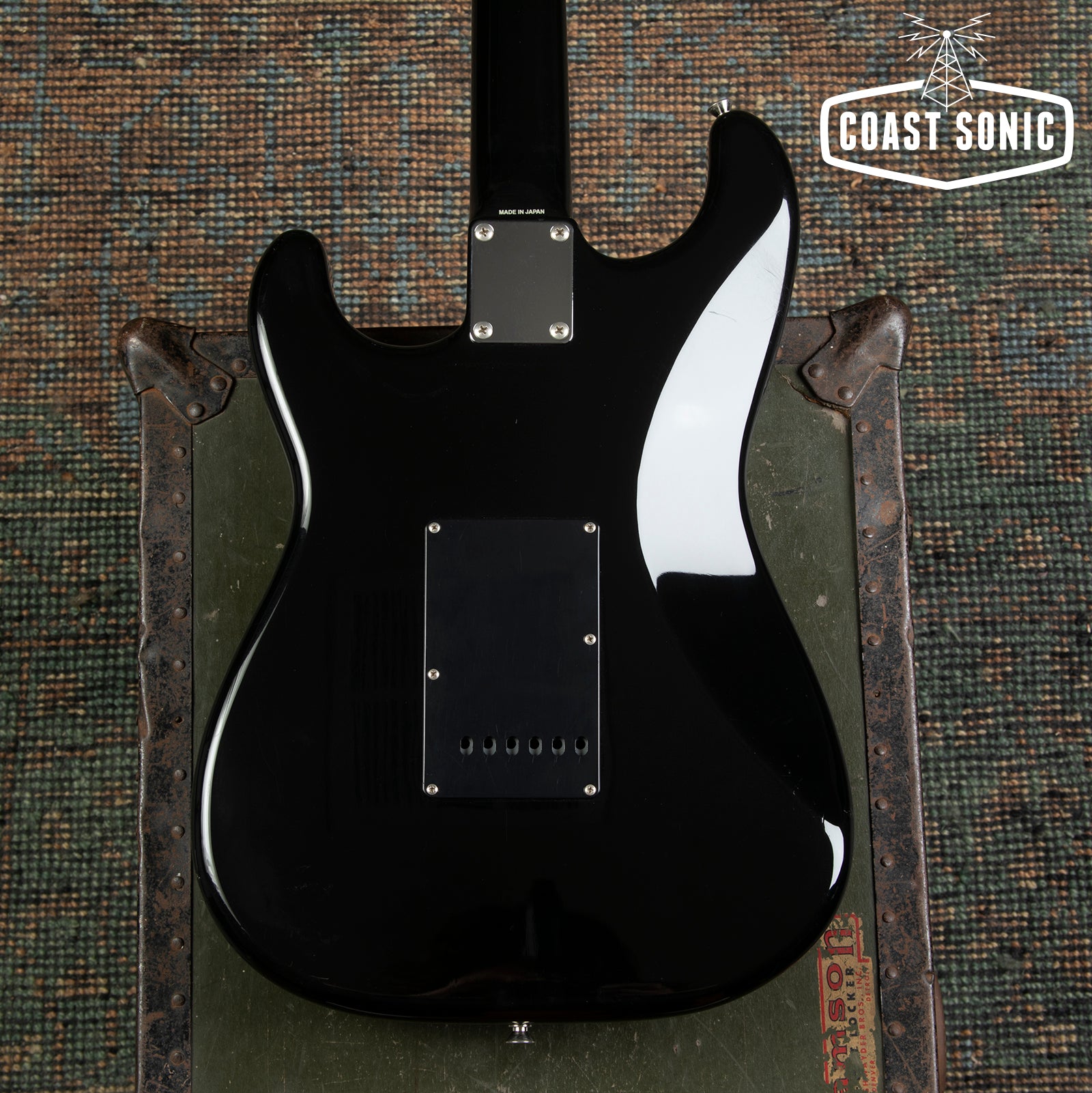 2007 Fender All Black '62 Reissue Stratocaster ST62-70AB Made in Japan