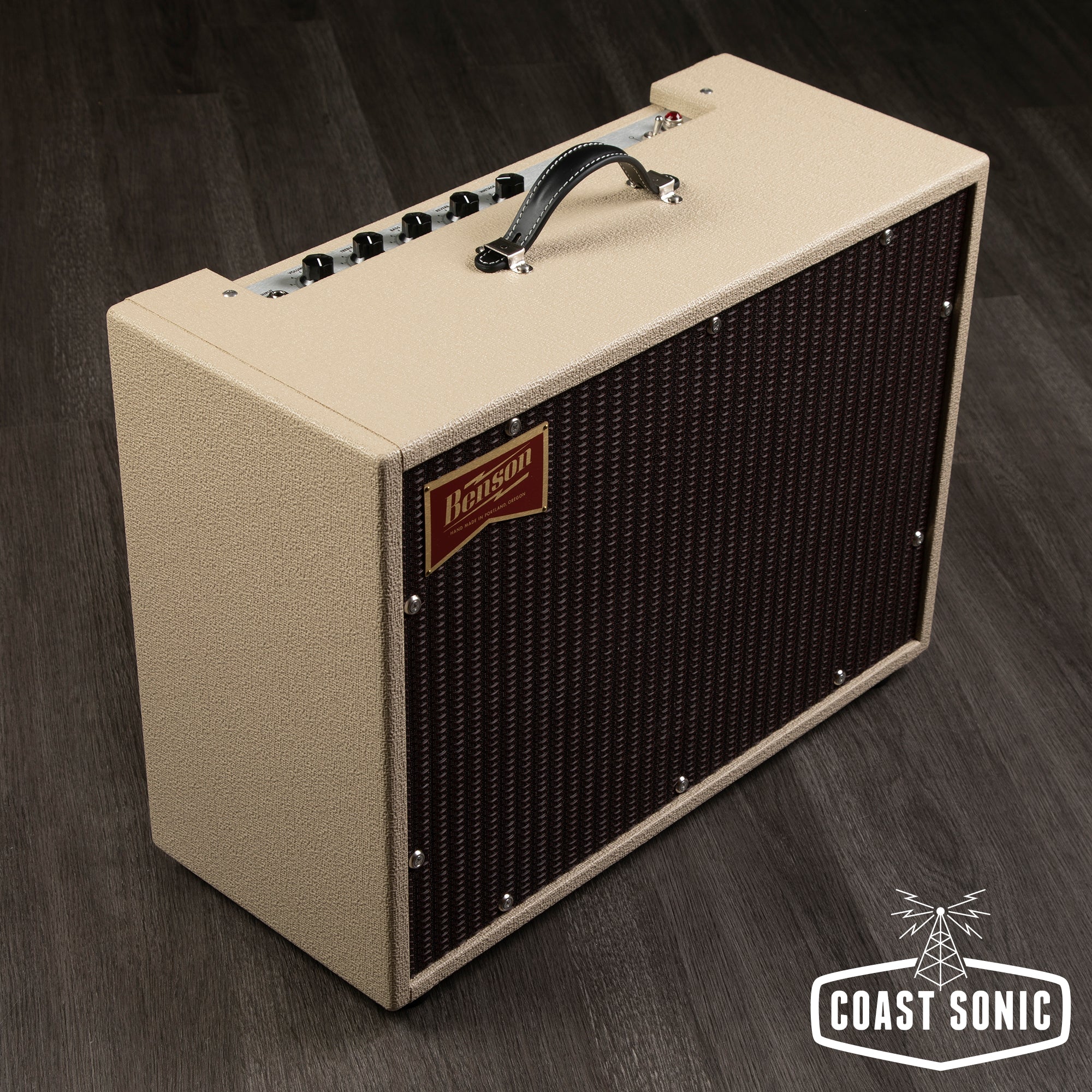Benson Monarch Reverb+ with tube power scaling (blonde)