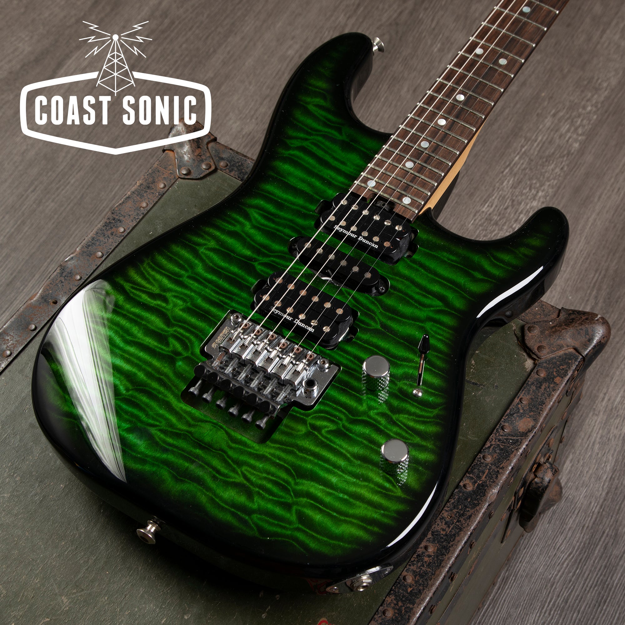 2019 Charvel MJ San Dimas Style 1 HSH FR PF QM Made in Japan