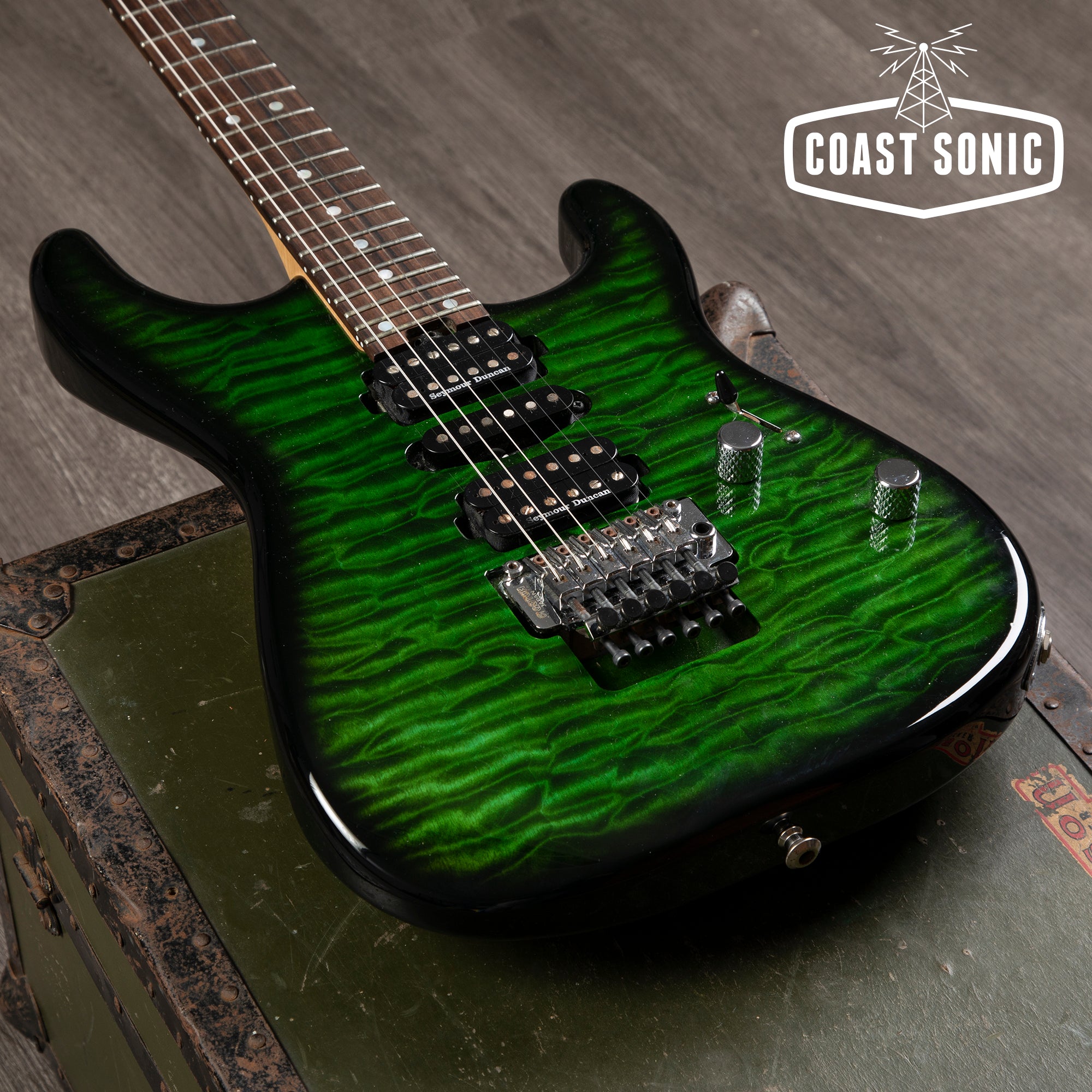 2019 Charvel MJ San Dimas Style 1 HSH FR PF QM Made in Japan