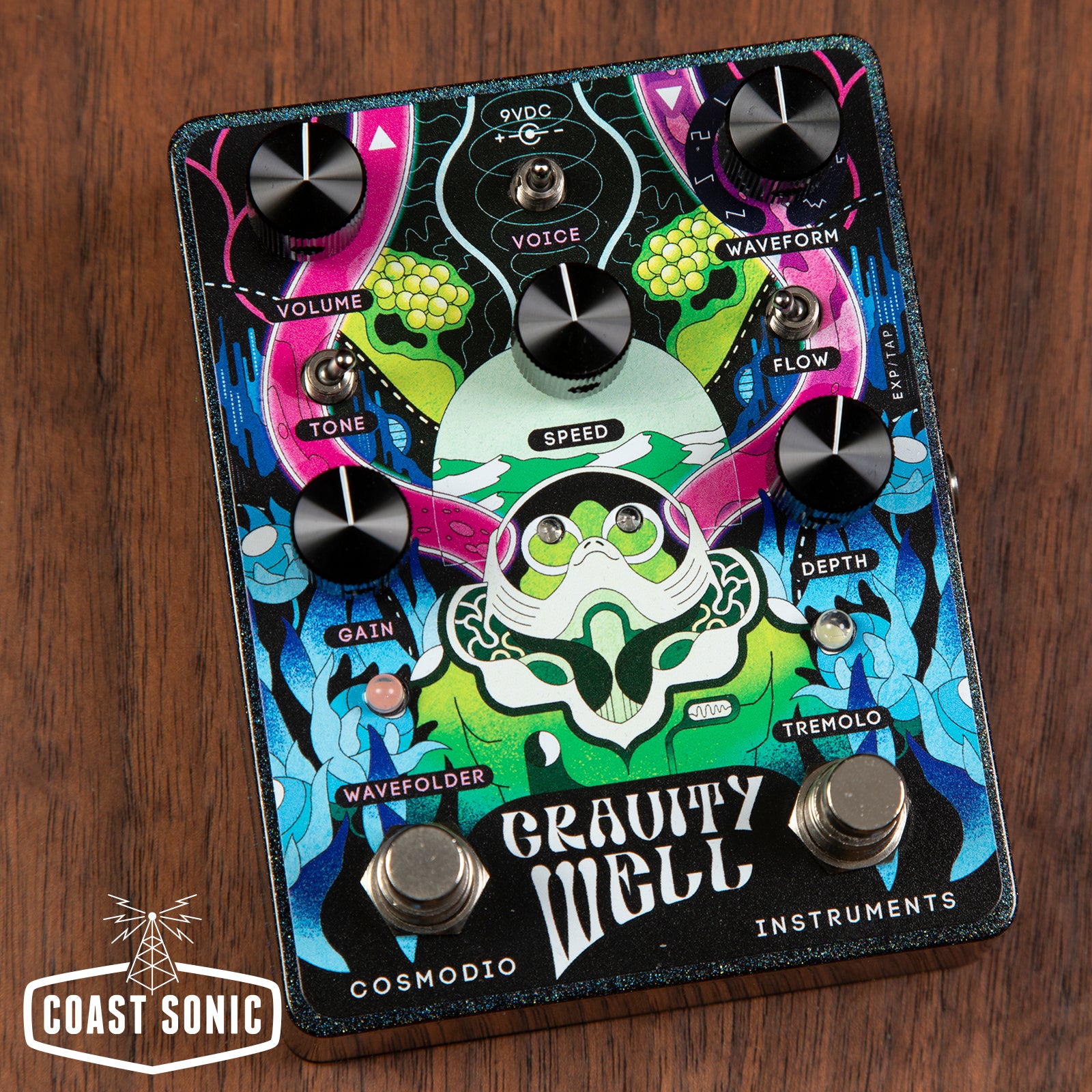 Cosmodio Instruments Gravity Well Analog wavefolder+tremolo sonic refractor - "Prismatic Cosmos"