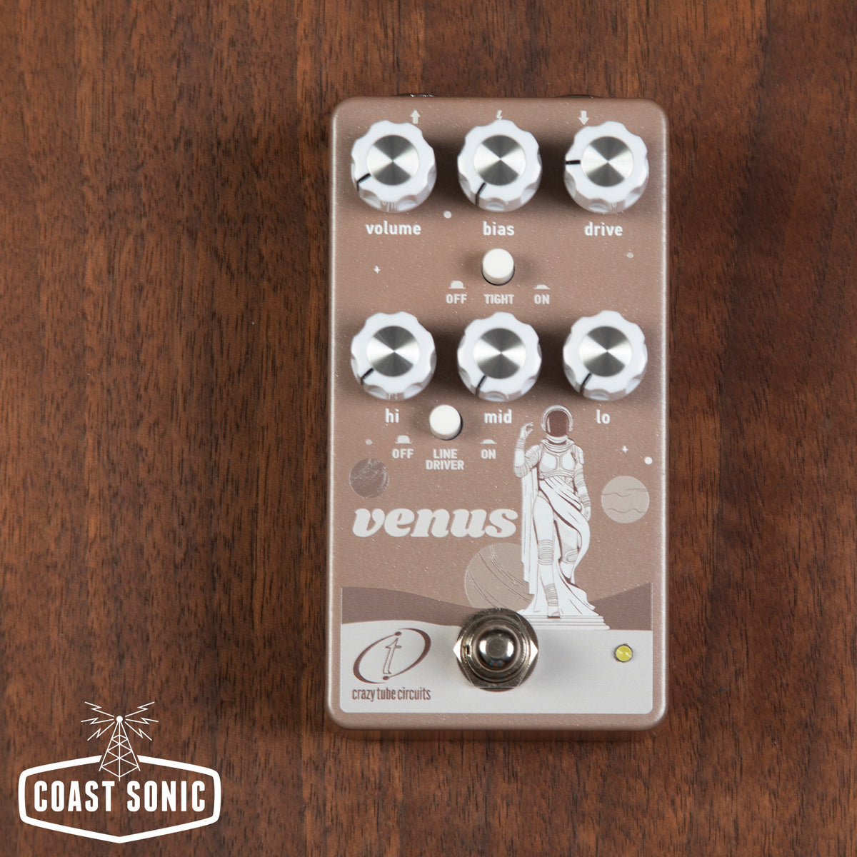 bias distortion pedal Crazy Tube Circuits Venus