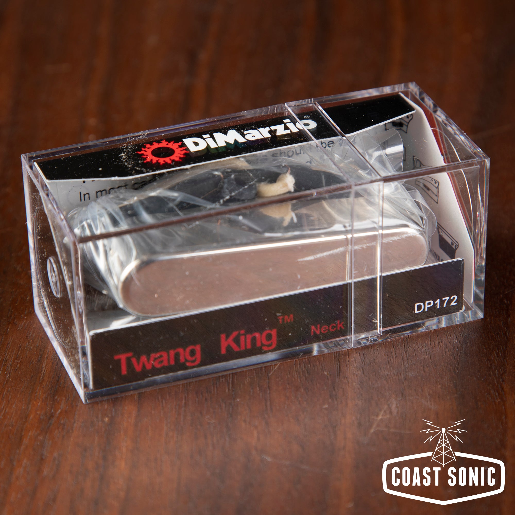 DiMarzio Twang King Tele Neck Pickup - Chrome