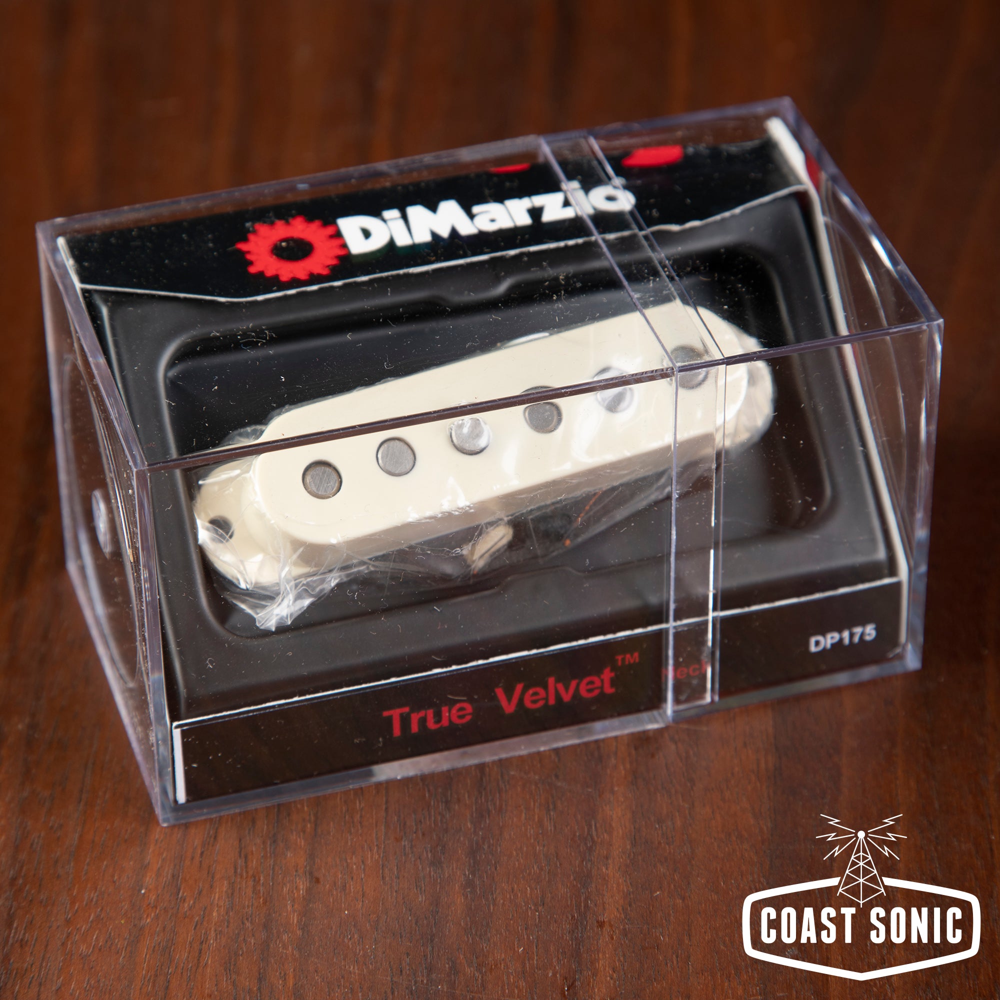 DiMarzio True Velvet Single Coil Neck Pickup - Aged White