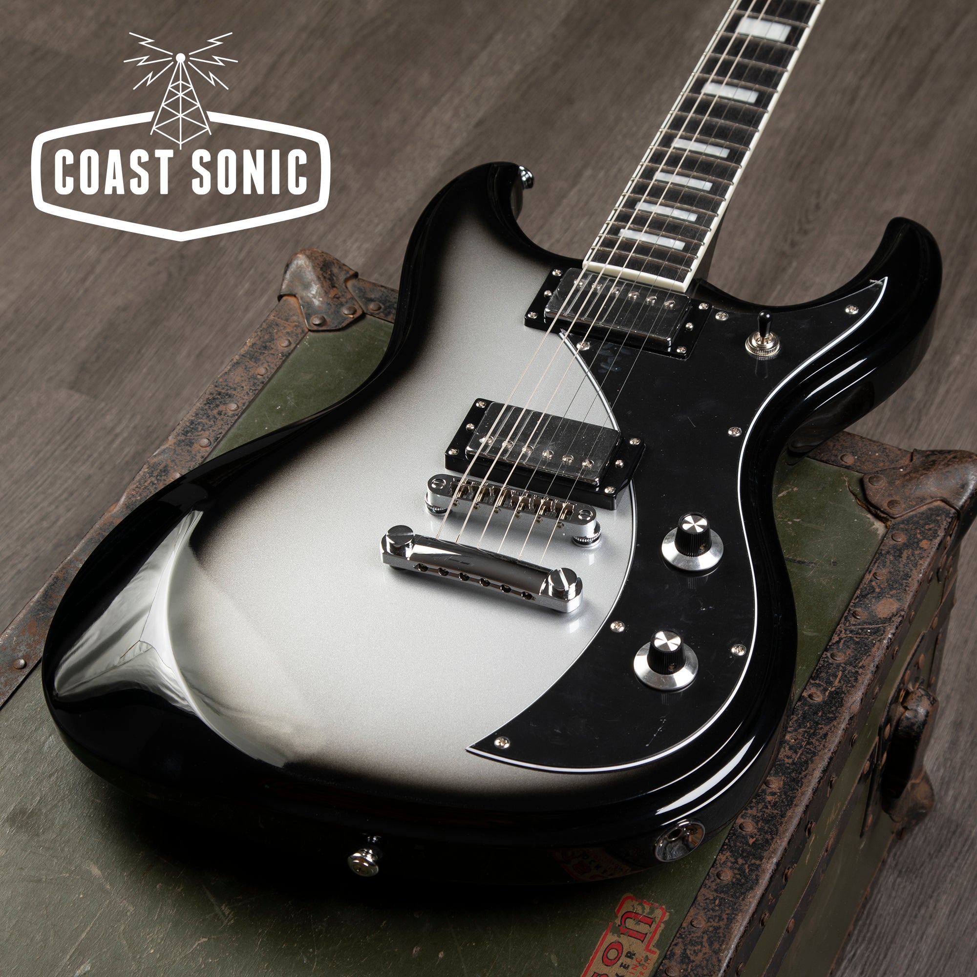 Dunable Guitars Gnarwhal DE - Silver Burst