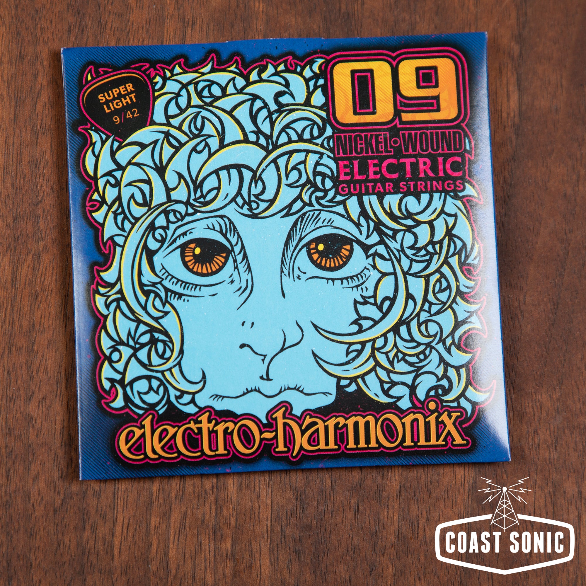 Electro-Harmonix Electric Guitar Strings Super Light Gauge 9-42