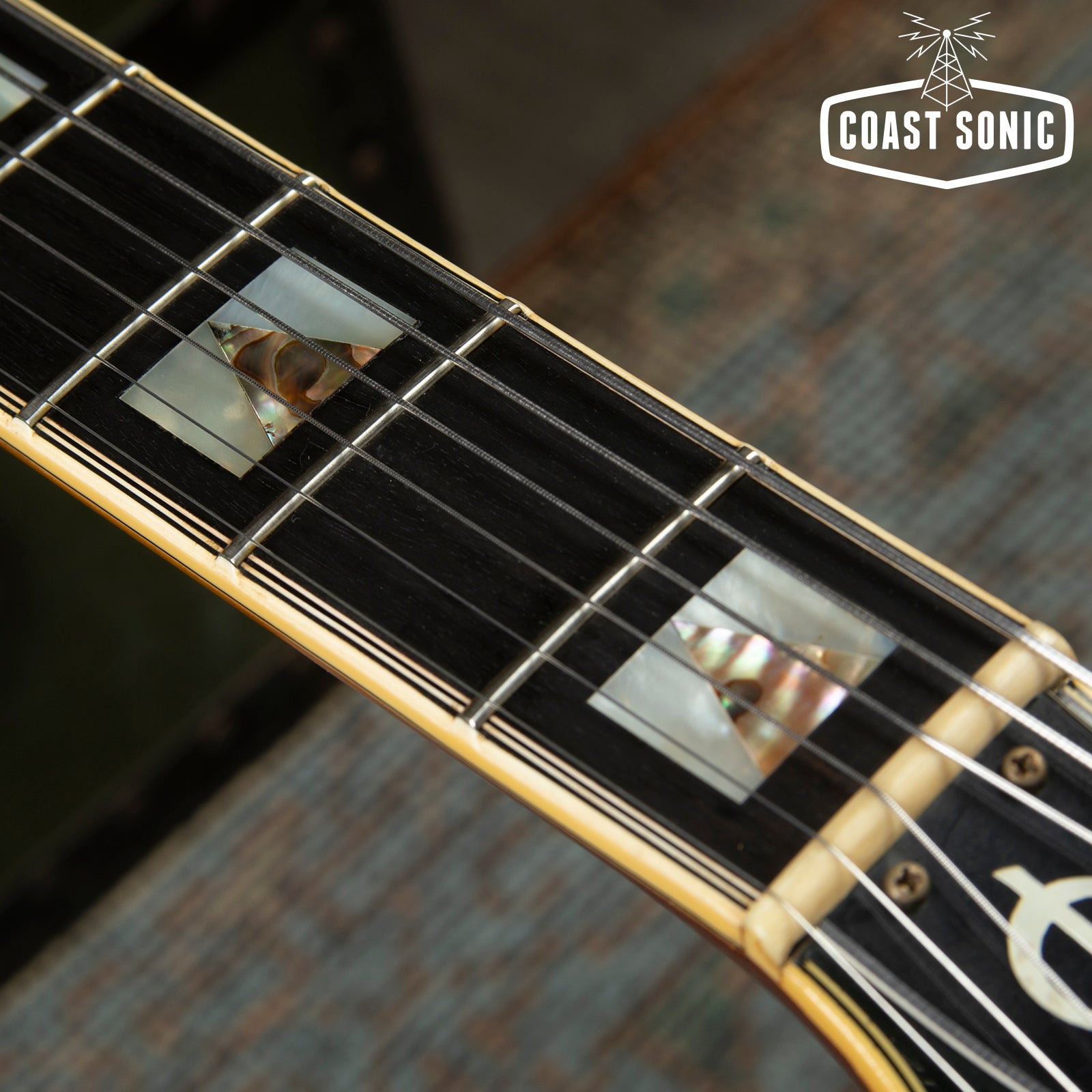 Vintage 1976 Epiphone Emperor Blue Label Made in Japan