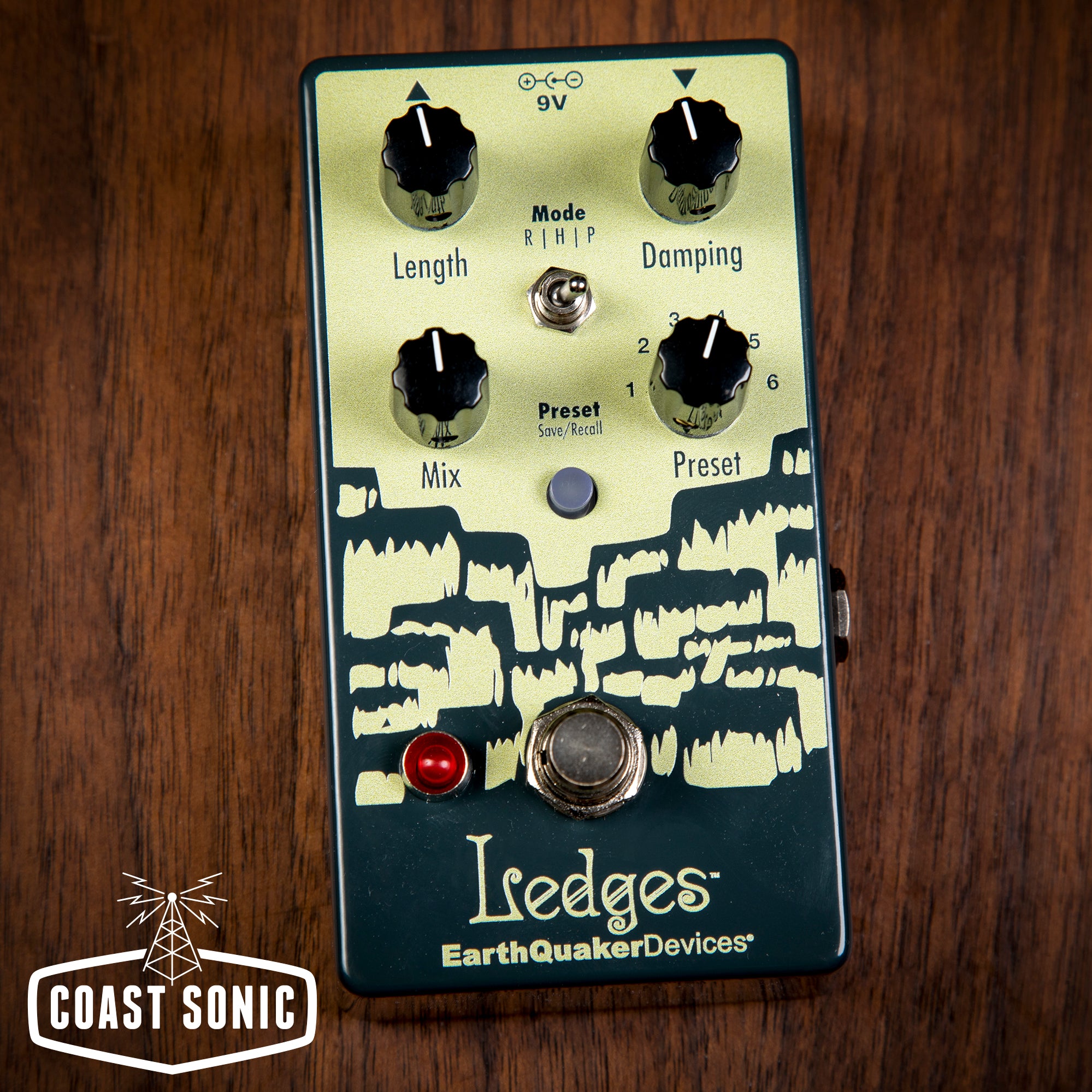 EarthQuaker Devices Ledges Tri-Dimensional Reverb Machine