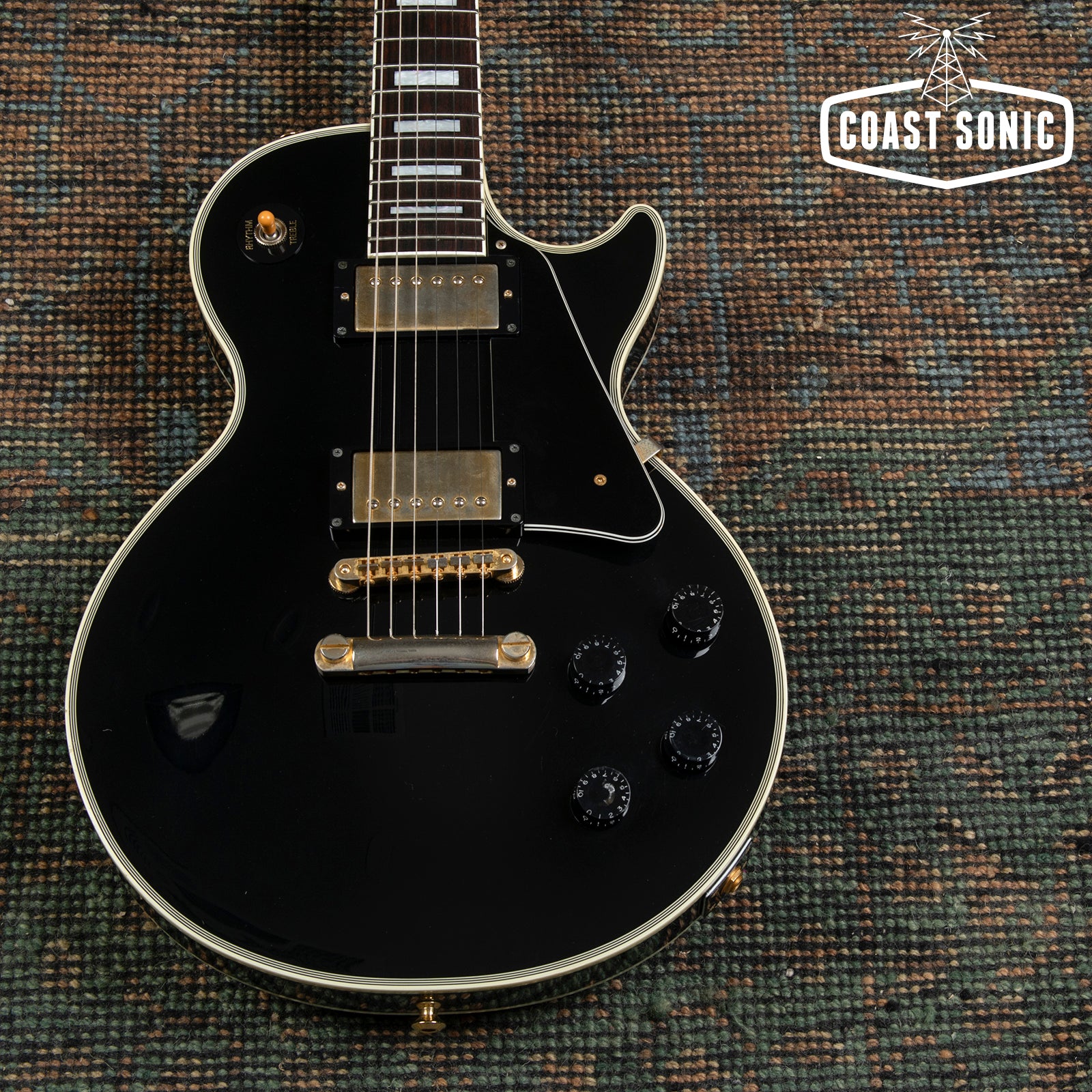 2001 Epiphone by Gibson Les Paul Custom LPC-80 Made in Japan Fujigen