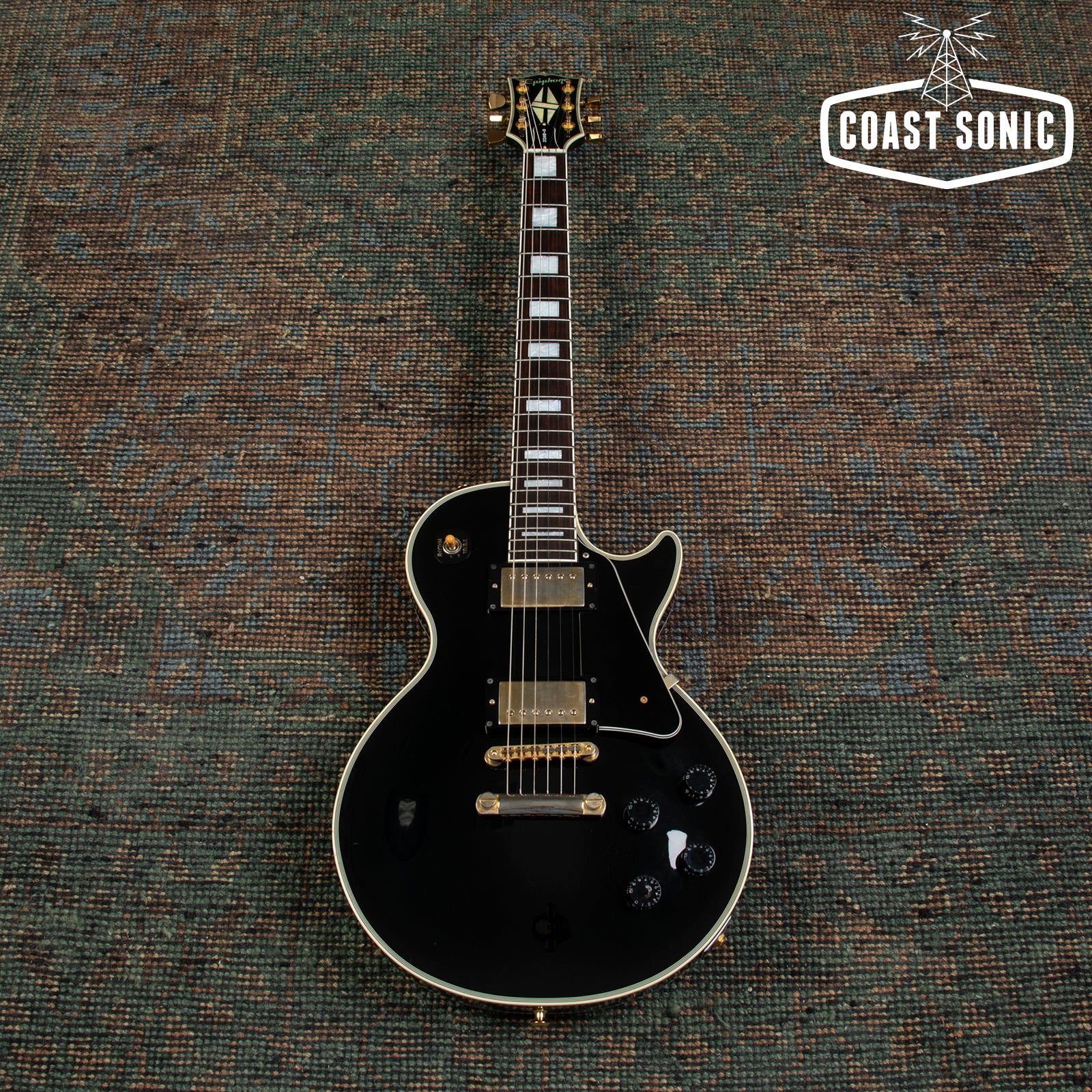 2001 Epiphone by Gibson Les Paul Custom LPC-80 Made in Japan Fujigen