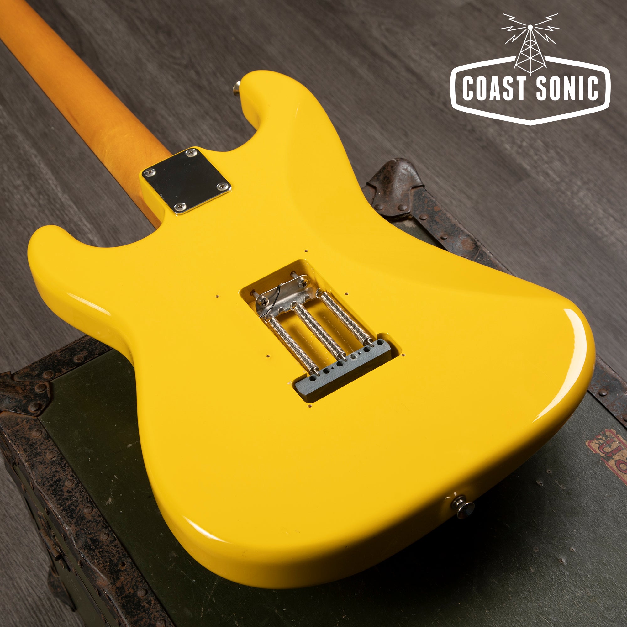 2008 Fender '62 Reissue Stratocaster ST62-TX MIJ W/USA Texas Specials Rare "Rebel Yellow"