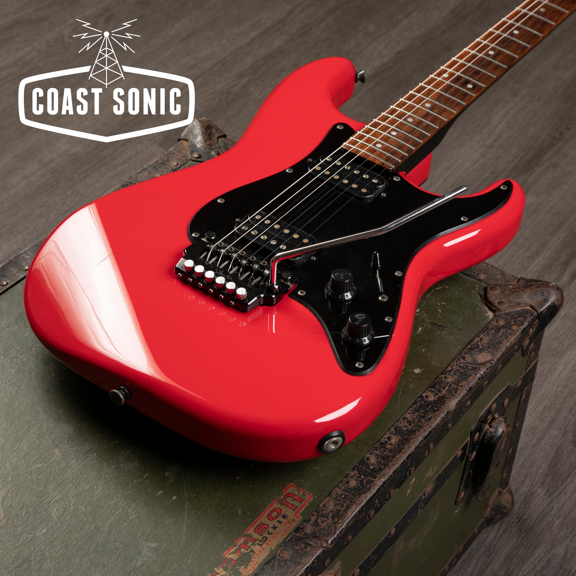 1985 Fender Boxer Stratocaster ST-555 HH, made in Japan