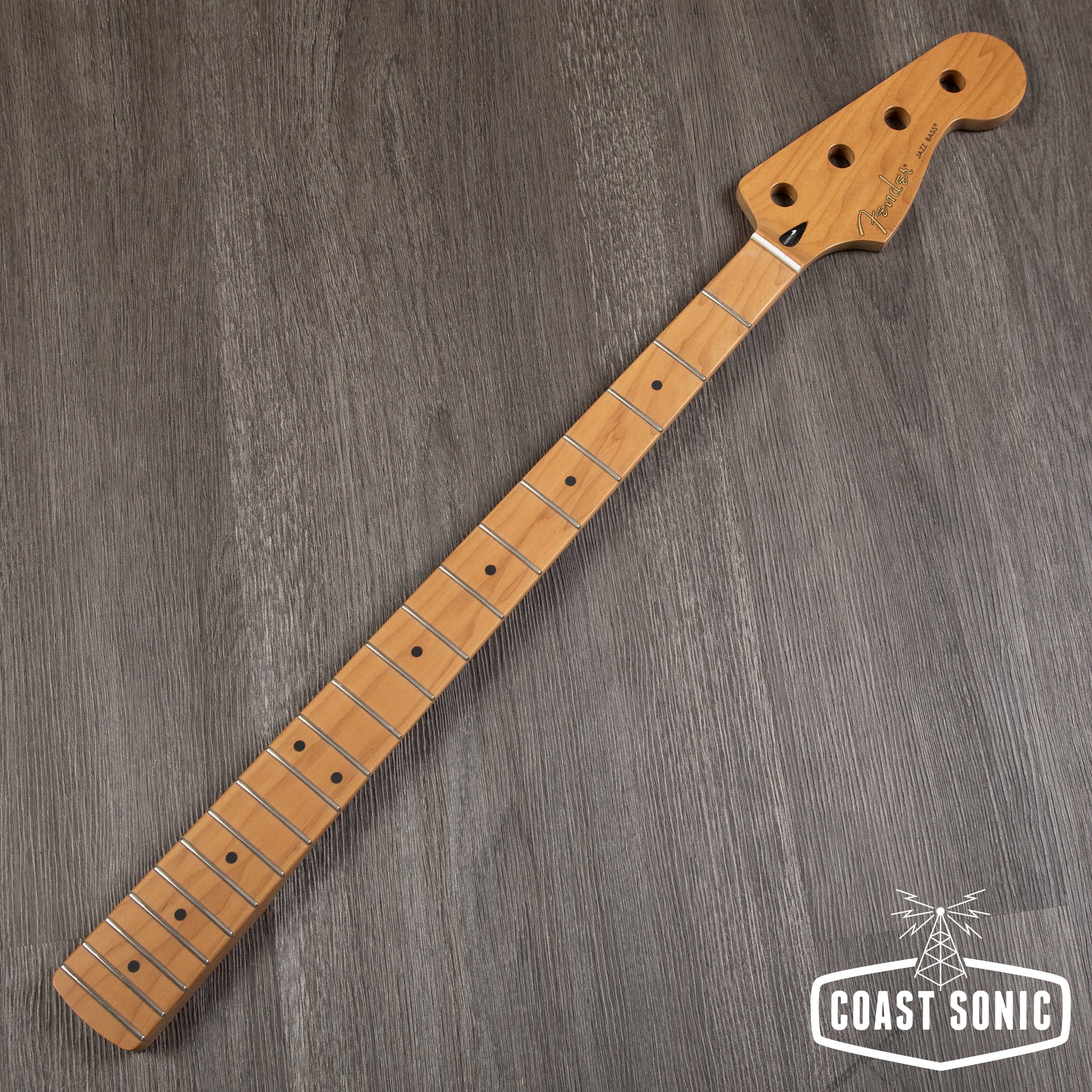 Fender Satin Roasted Maple Jazz Bass Neck