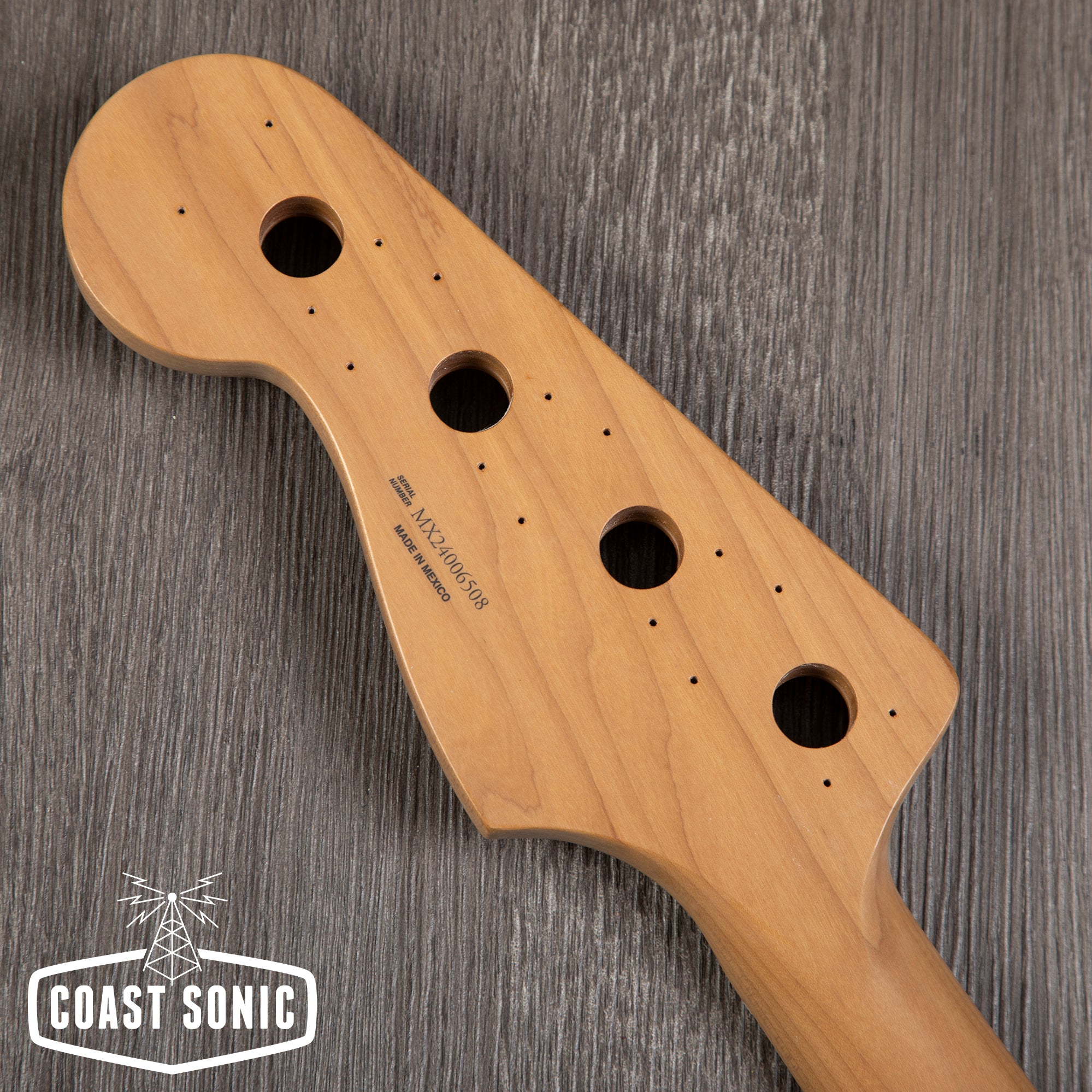 Fender Satin Roasted Maple Jazz Bass Neck