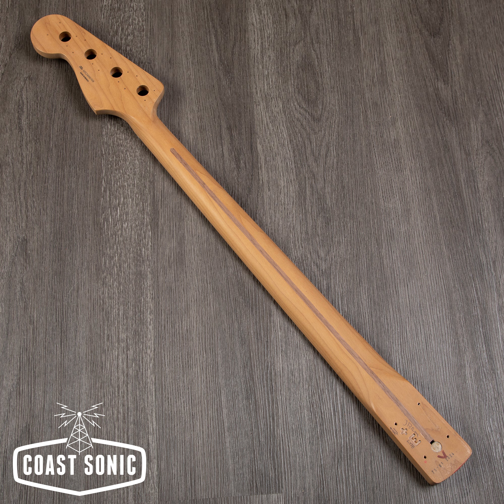 Fender Satin Roasted Maple Jazz Bass Neck