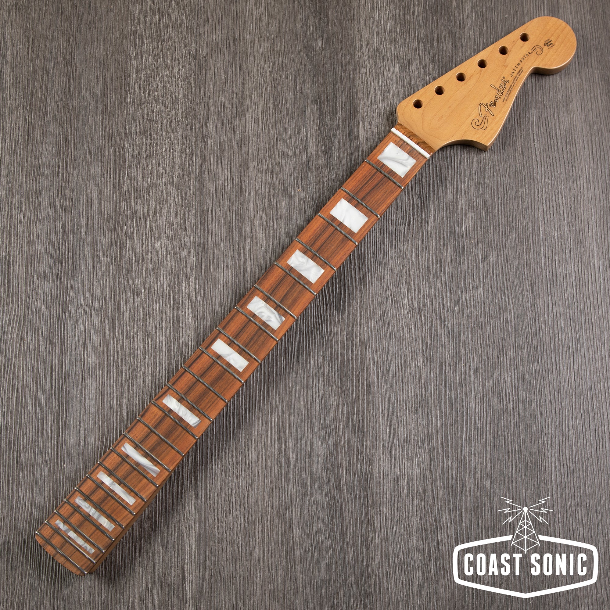 Fender Roasted Jazzmaster Neck w/ Block Inlays - Pau Ferro