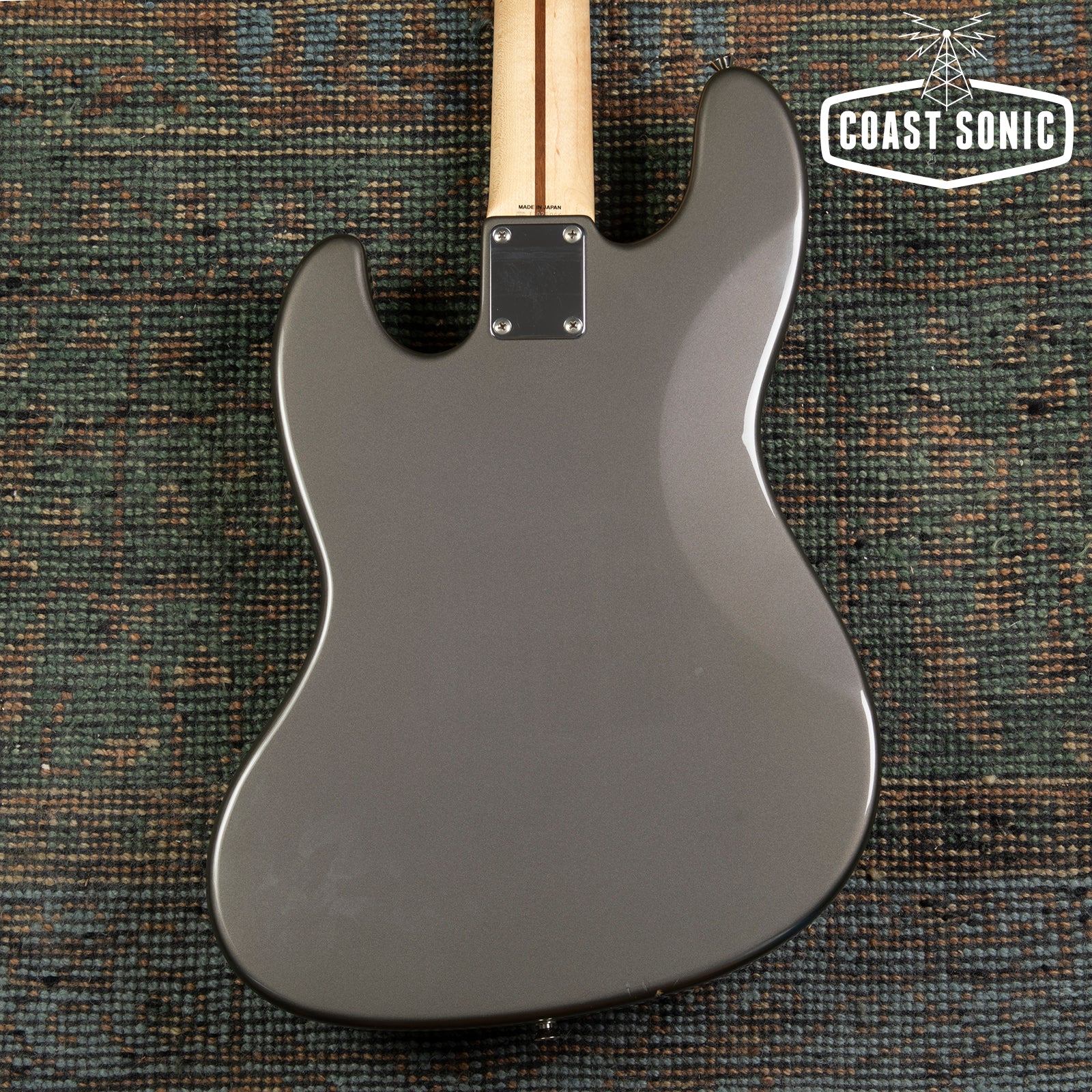 2010 Fender Aerodyne Jazz Bass PJ Made in Japan - Dolphin Grey w/ Matching Headstock