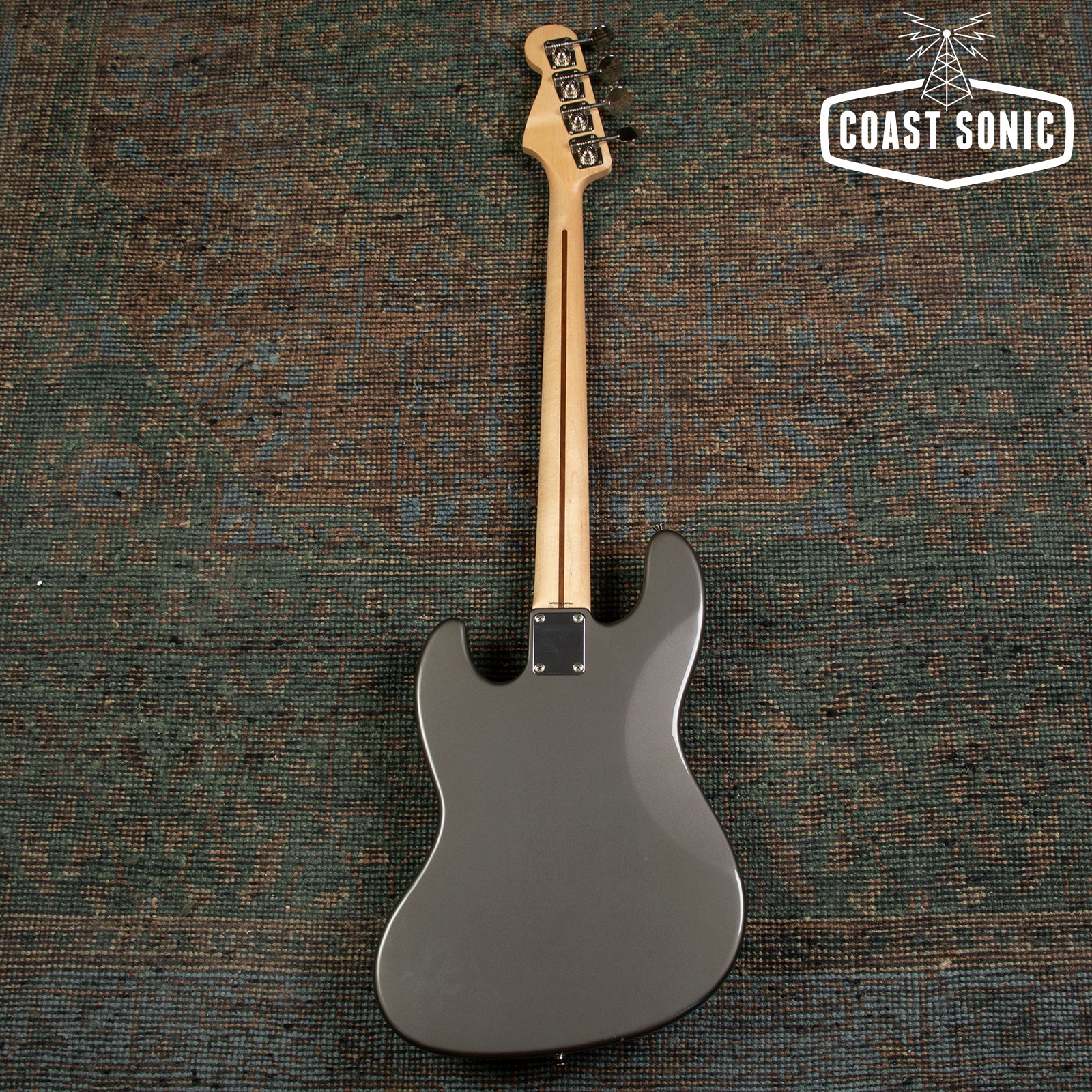 2010 Fender Aerodyne Jazz Bass PJ Made in Japan - Dolphin Grey w/ Matching Headstock