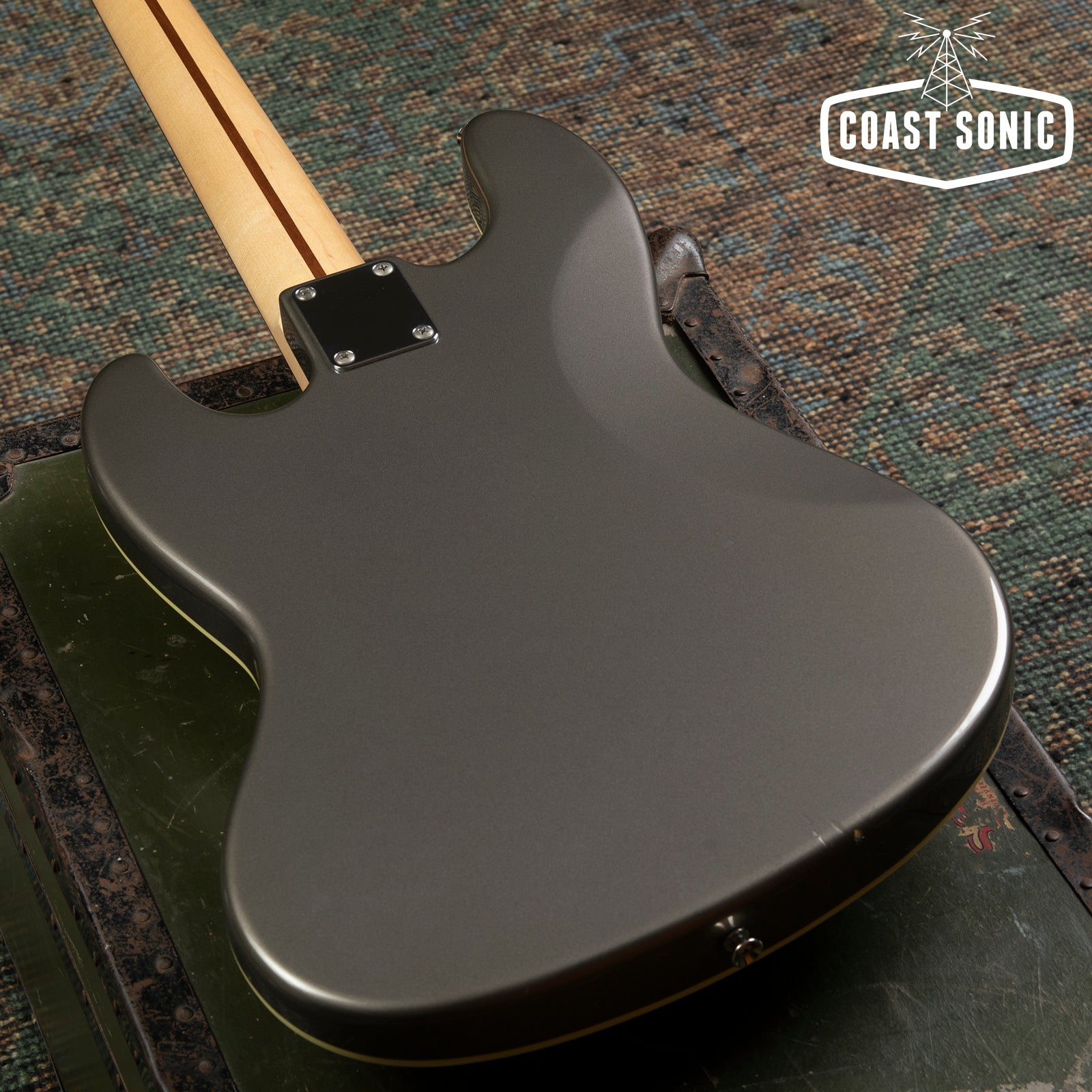 2010 Fender Aerodyne Jazz Bass PJ Made in Japan - Dolphin Grey w/ Matching Headstock