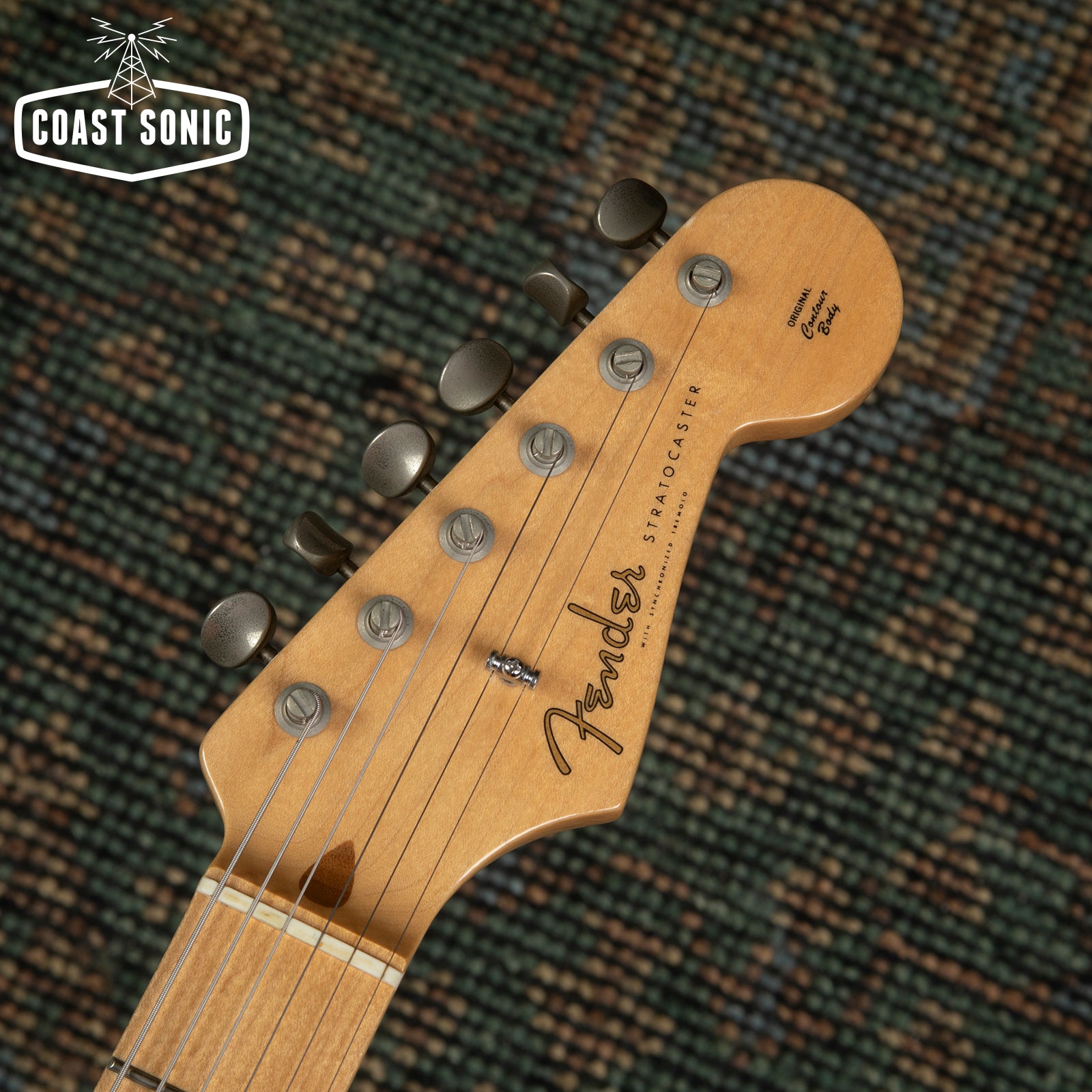 2012 Fender ST57 Ash Stratocaster Transparent Green MIJ - 22 Frets