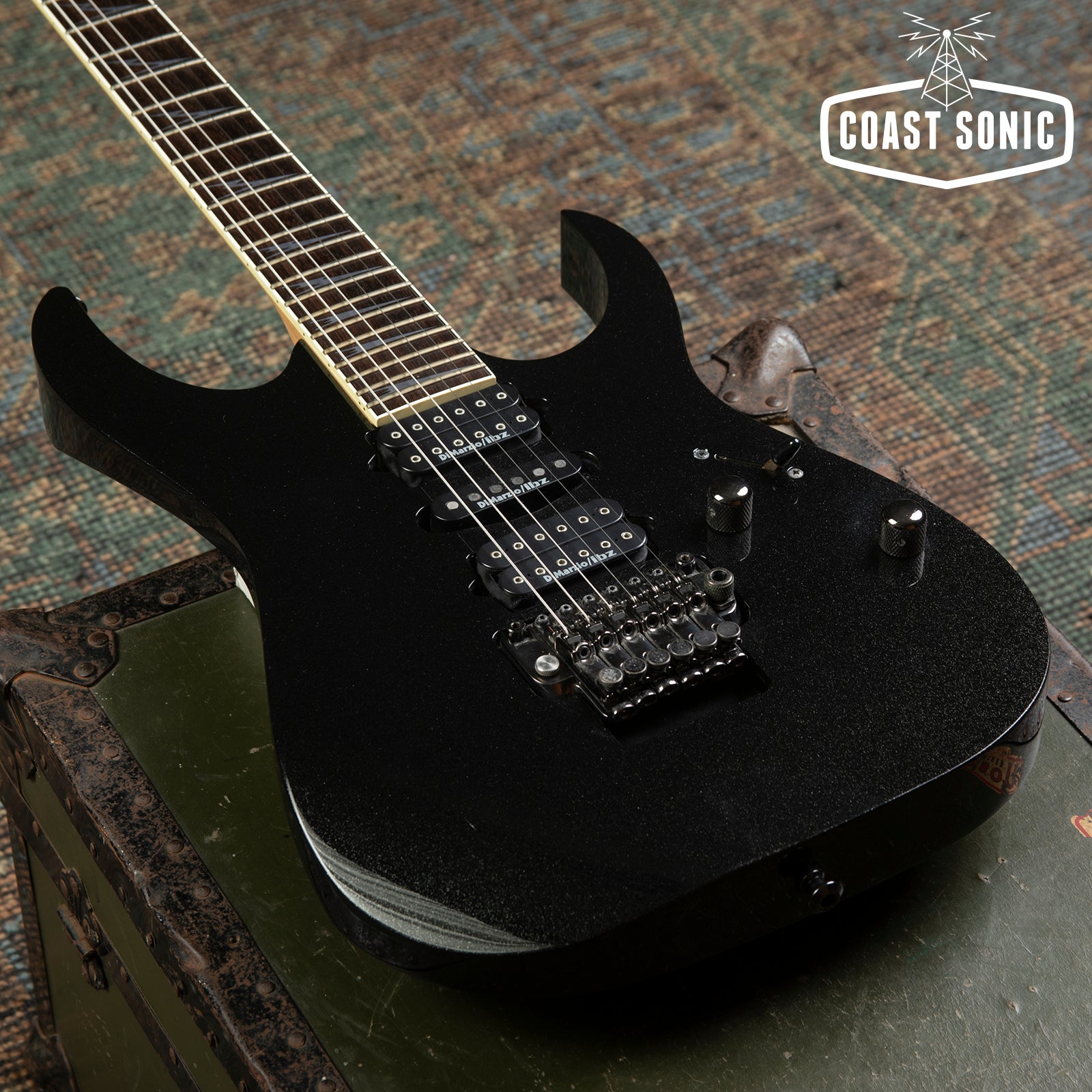 2008 Ibanez J. Craft Prestige RG2670Z-GK Made in Japan - Galaxy Black