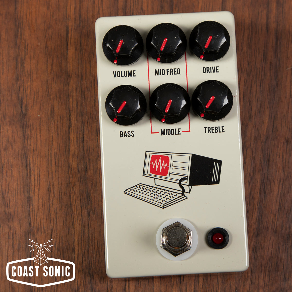 jhs bass pedals JHS Hard Drive Distortion Pedal