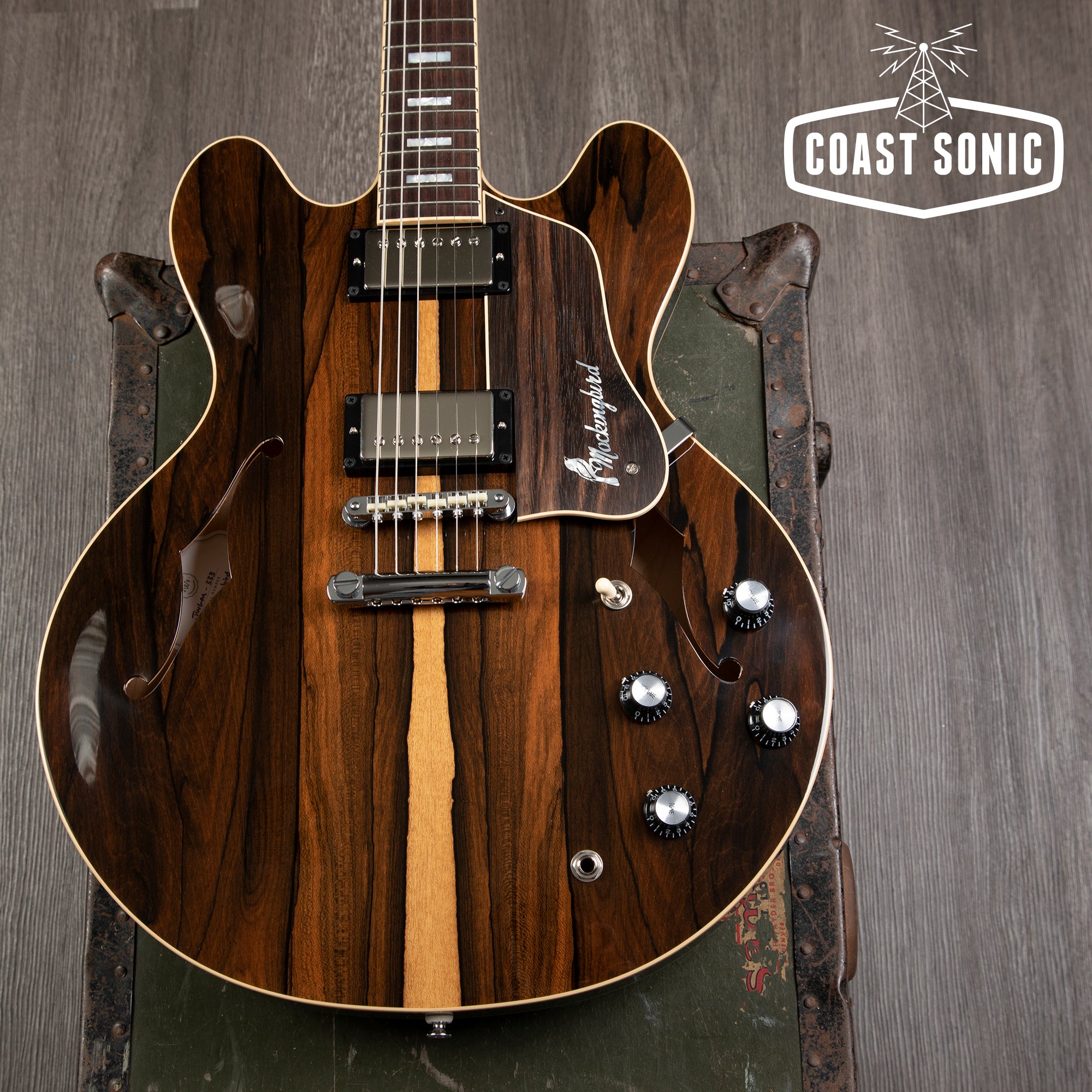 Josh Williams Guitars Mockingbird Zircote Top, Ron Ellis pickups