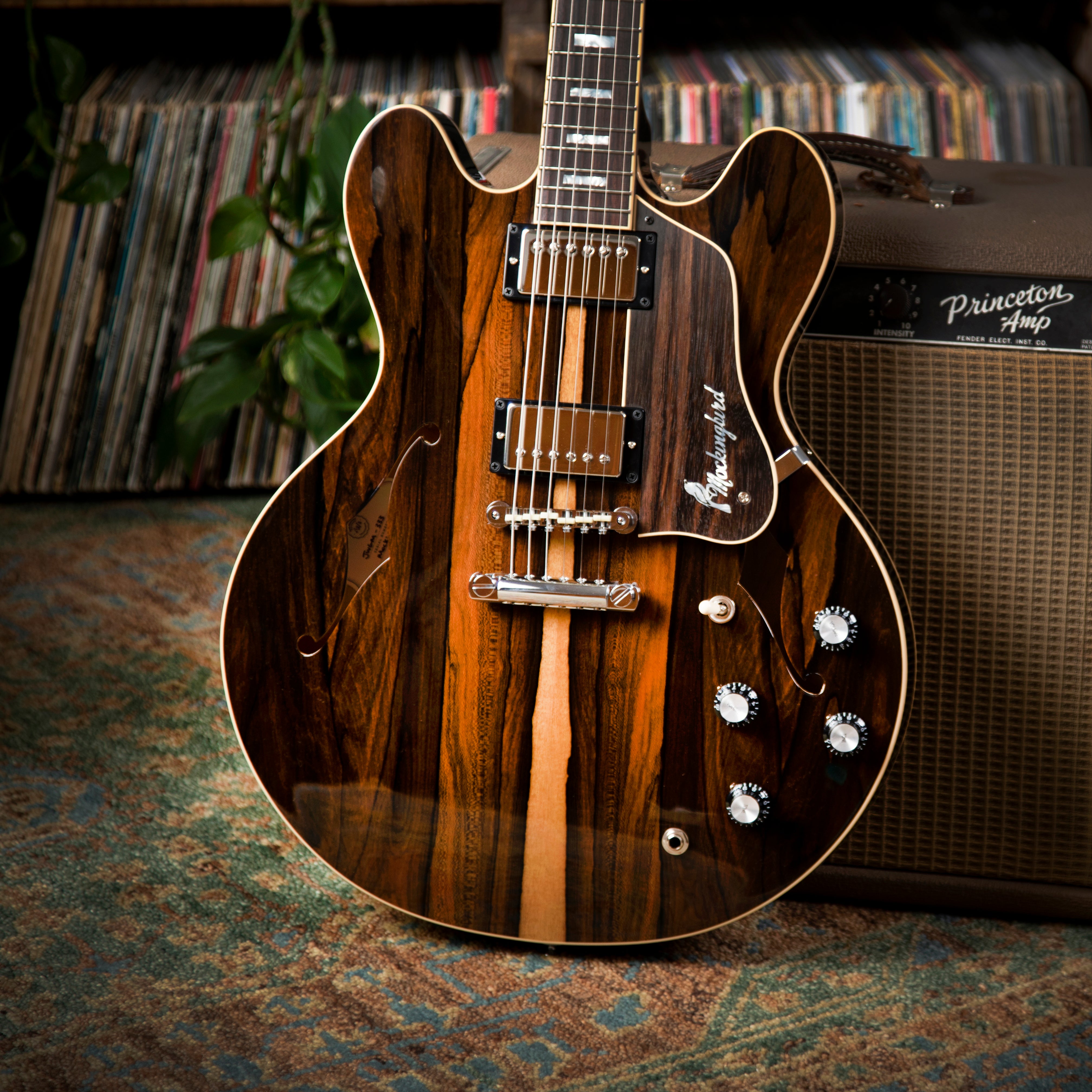 Josh Williams Guitars Mockingbird Zircote Top, Ron Ellis pickups