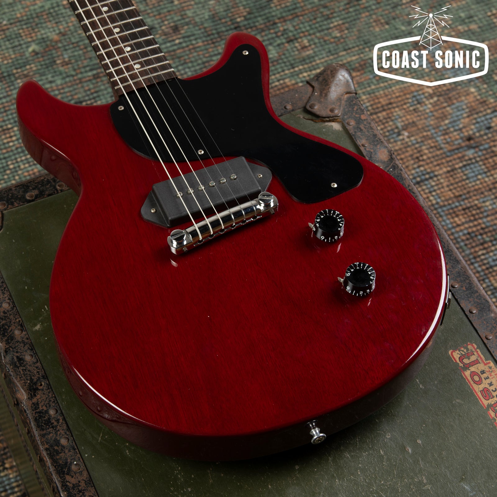 1991 Gibson Custom Shop Historic Reissue '58 Les Paul Junior DC Double Cut Yamano with case