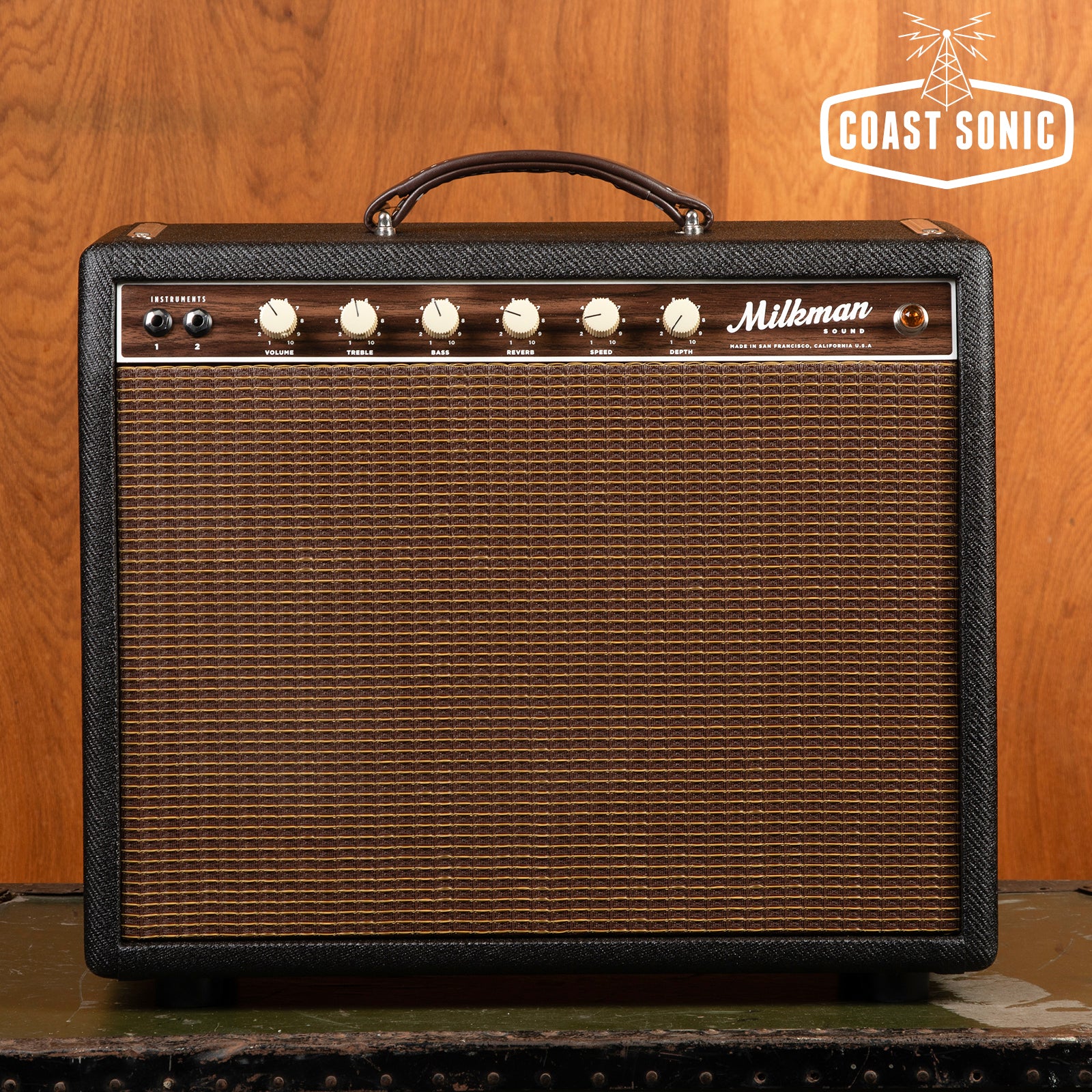 Milkman Sound Custom 5W Half Pint "Black Tweed" w/ Jupiter Alnico Speaker