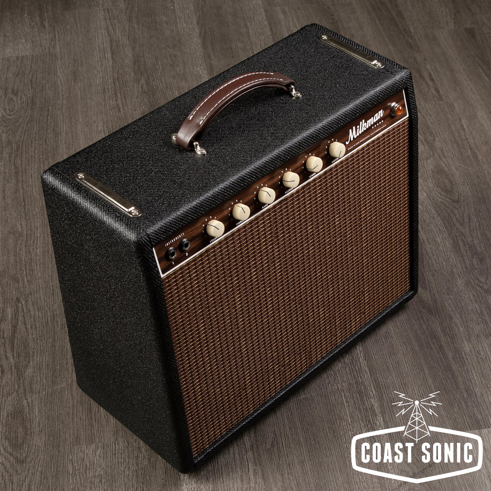 Milkman Sound Custom 5W Half Pint "Black Tweed" w/ Jupiter Alnico Speaker