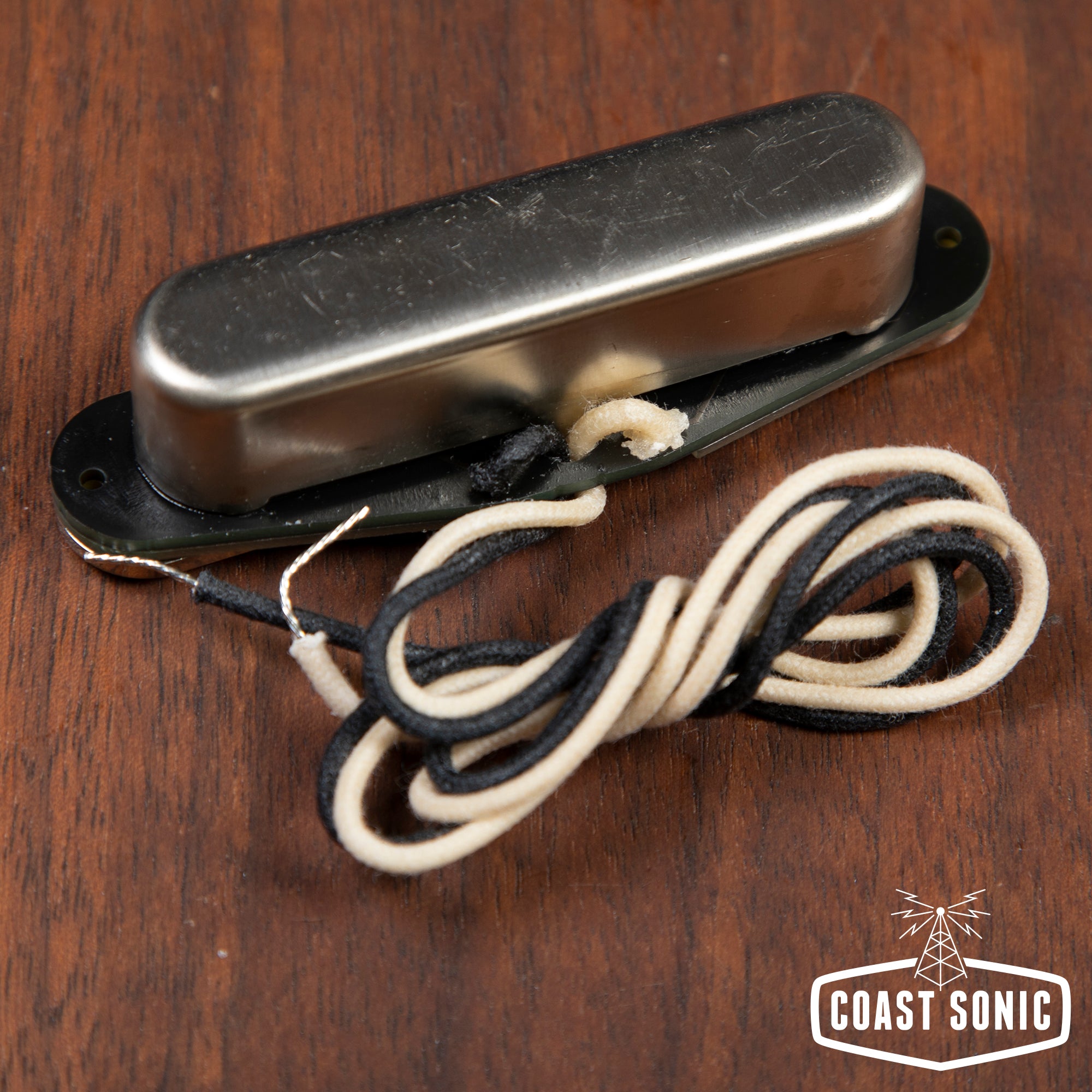 Mojotone '52 Quiet Coil Tele Neck Pickup Bare Nickel