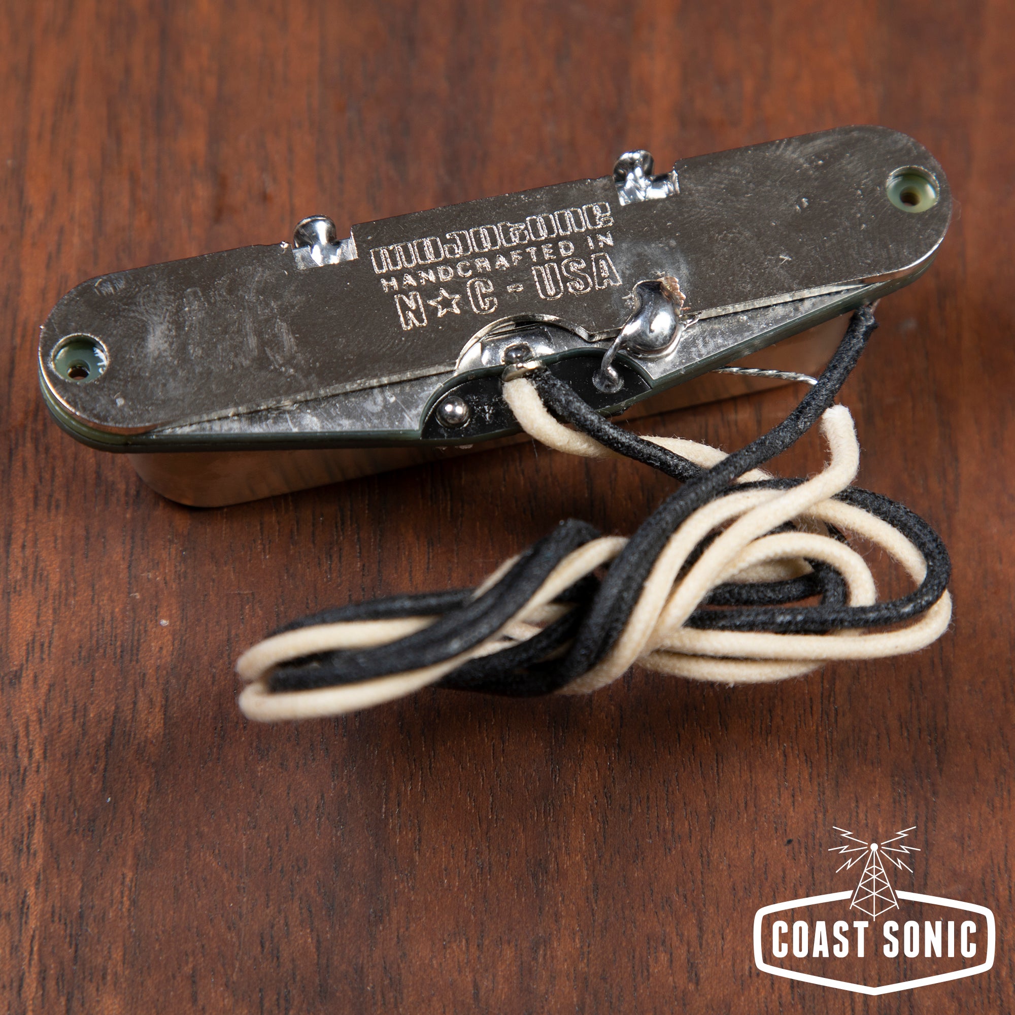 Mojotone '52 Quiet Coil Tele Neck Pickup Bare Nickel