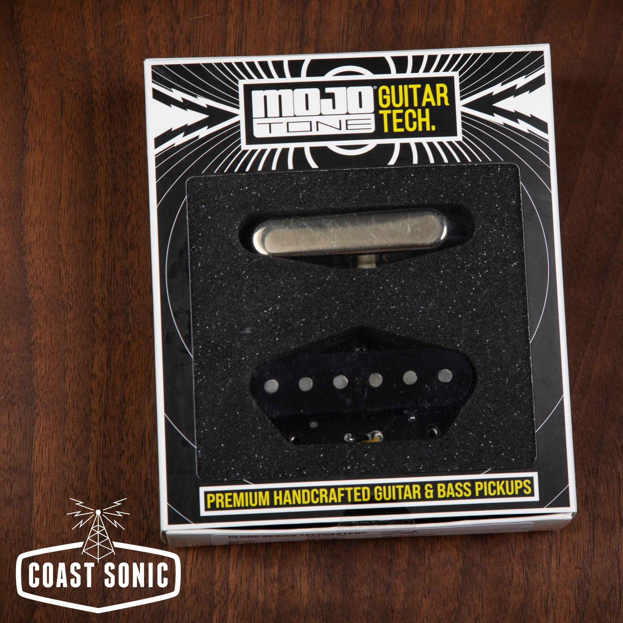 Mojotone '52 Clone Tele Pickup Set - Nickel