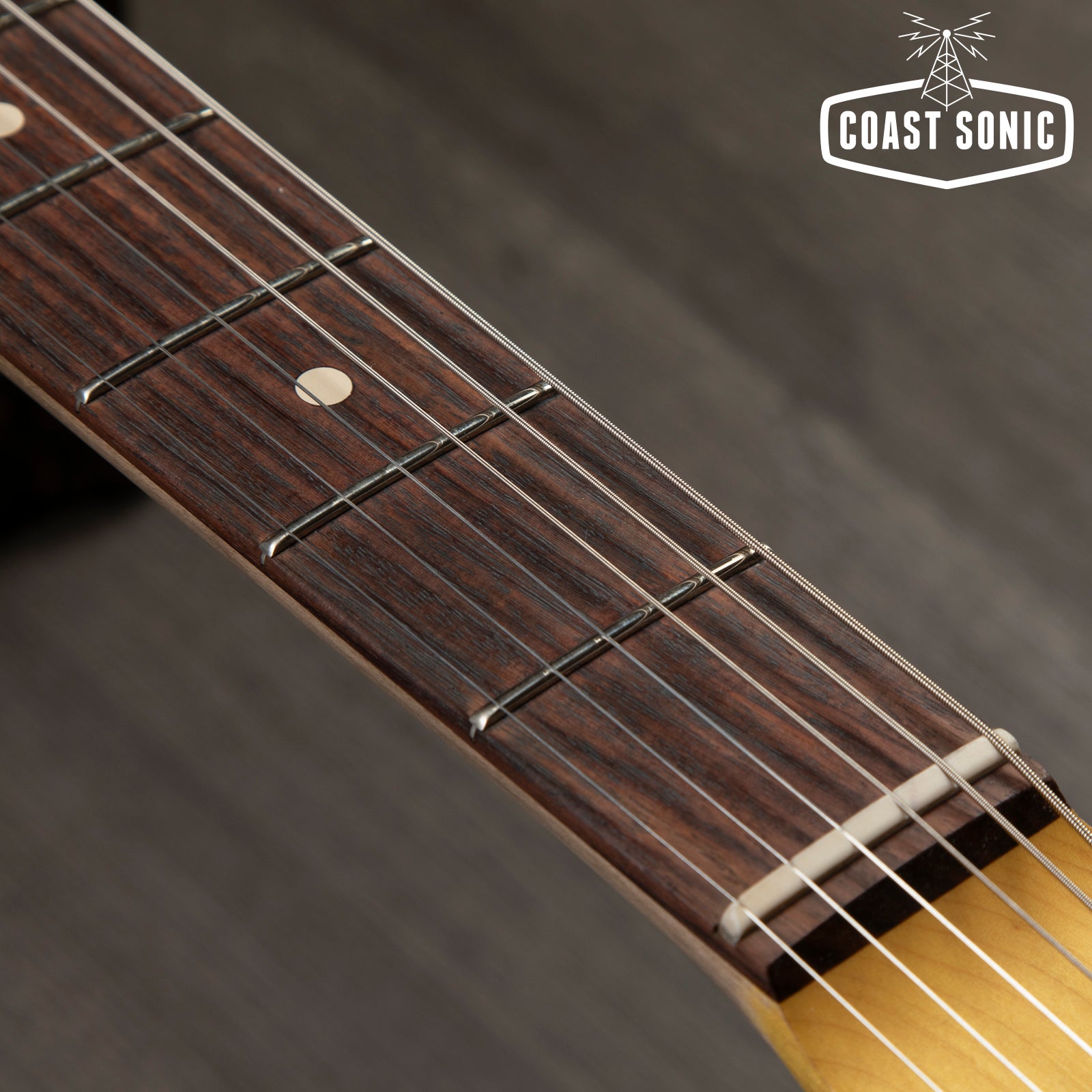 Nash Guitars T-63 Ash body Mary Kay White Medium Relic