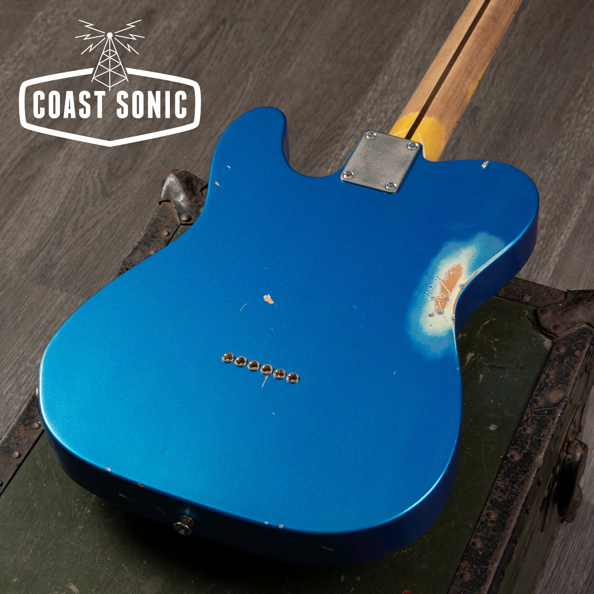 Nash Guitars T-57 Lake Placid Blue medium aging