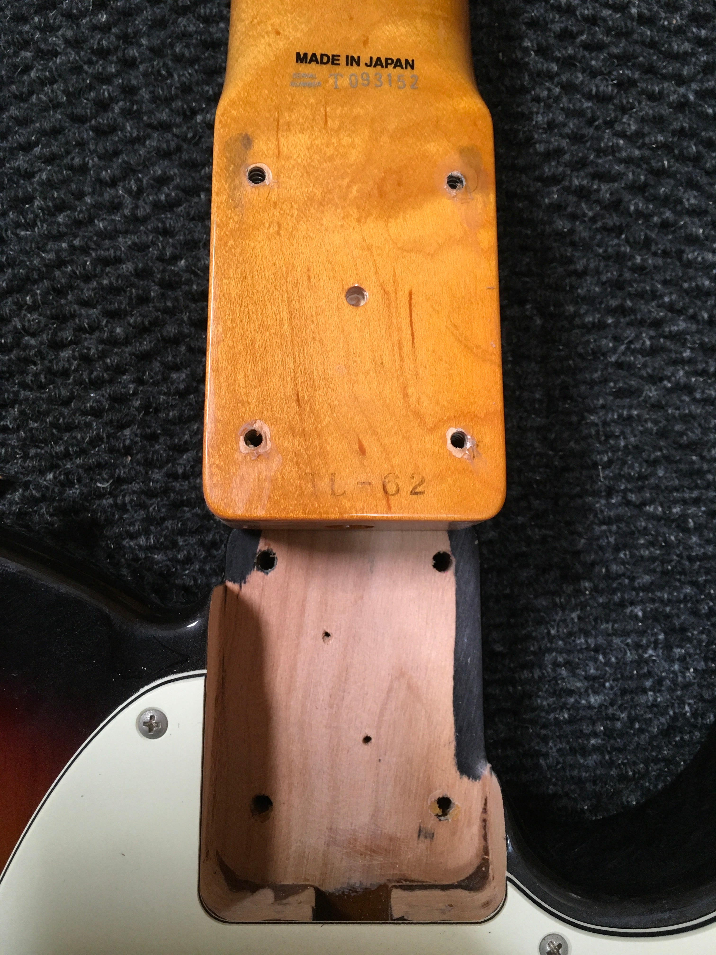 2007 MIJ Fender '62 Reissue Telecaster TL-62 - Sunburst