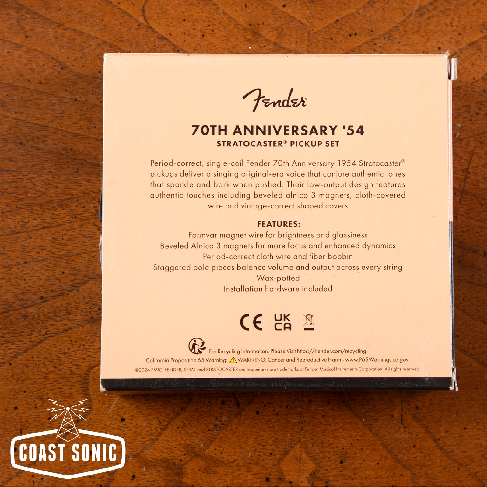 Fender 70th Anniversary '54 Stratocaster Pickup Set